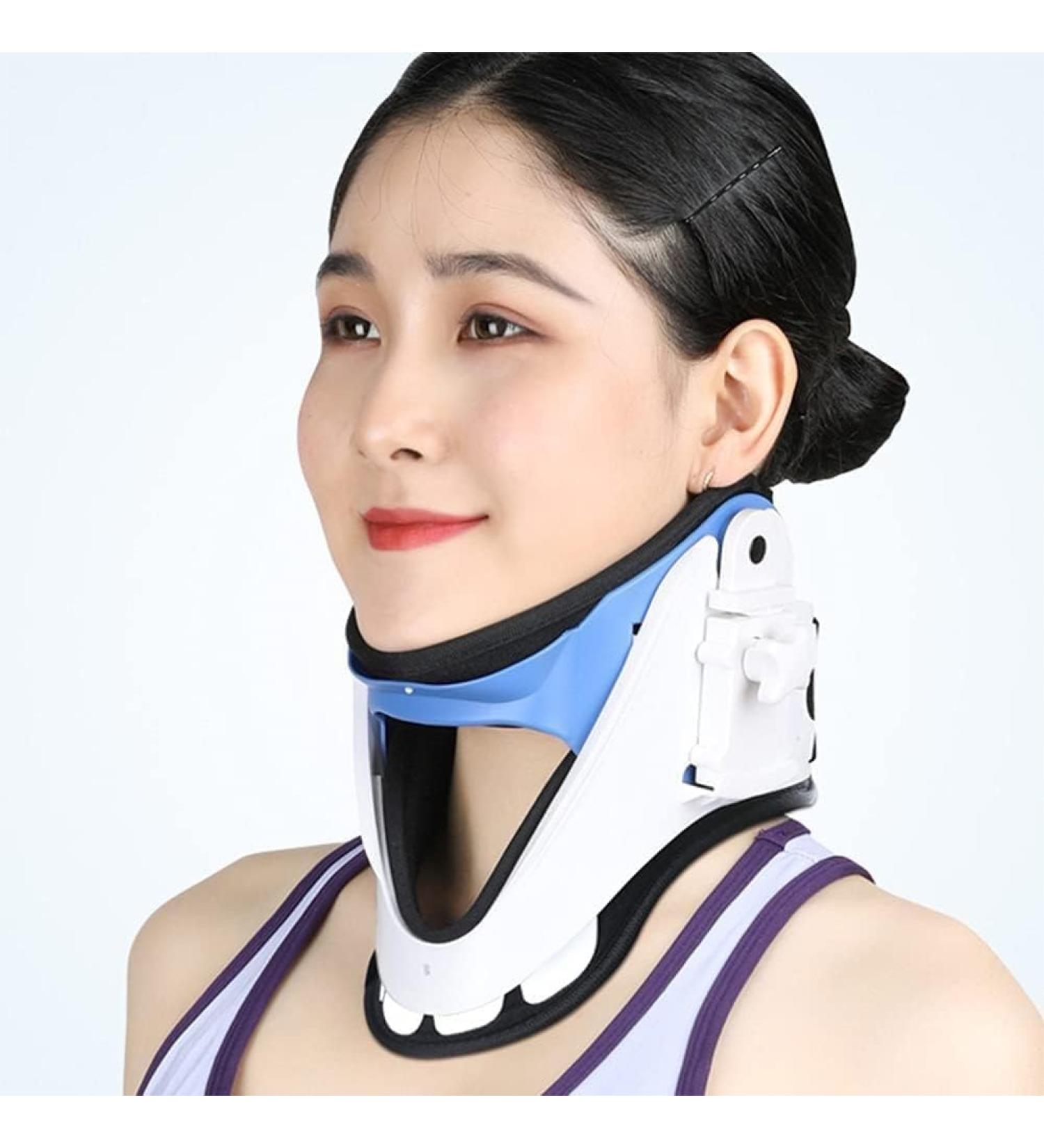 JLASDR Neck Protection Support - Alleviate Neck Pain with Cervical Traction Device & Vertebral Retractor - Buy Online on GoSupps.com
