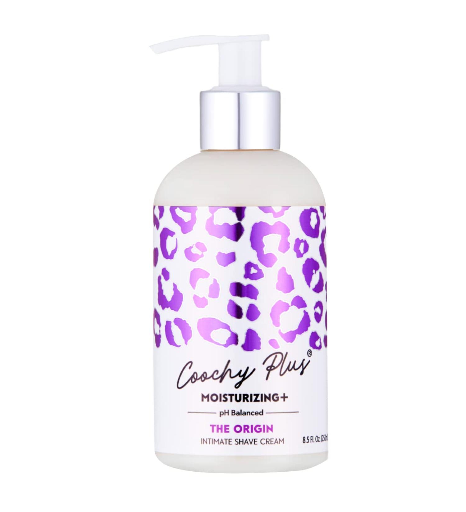 Coochy Plus Moisturizing Intimate Shaving Cream - Prevents Razor Burns & Bumps, Suitable for Pubic, Bikini Line, Armpit, Rash-Free Formula (1-Pack) - Buy Online on GoSupps.com