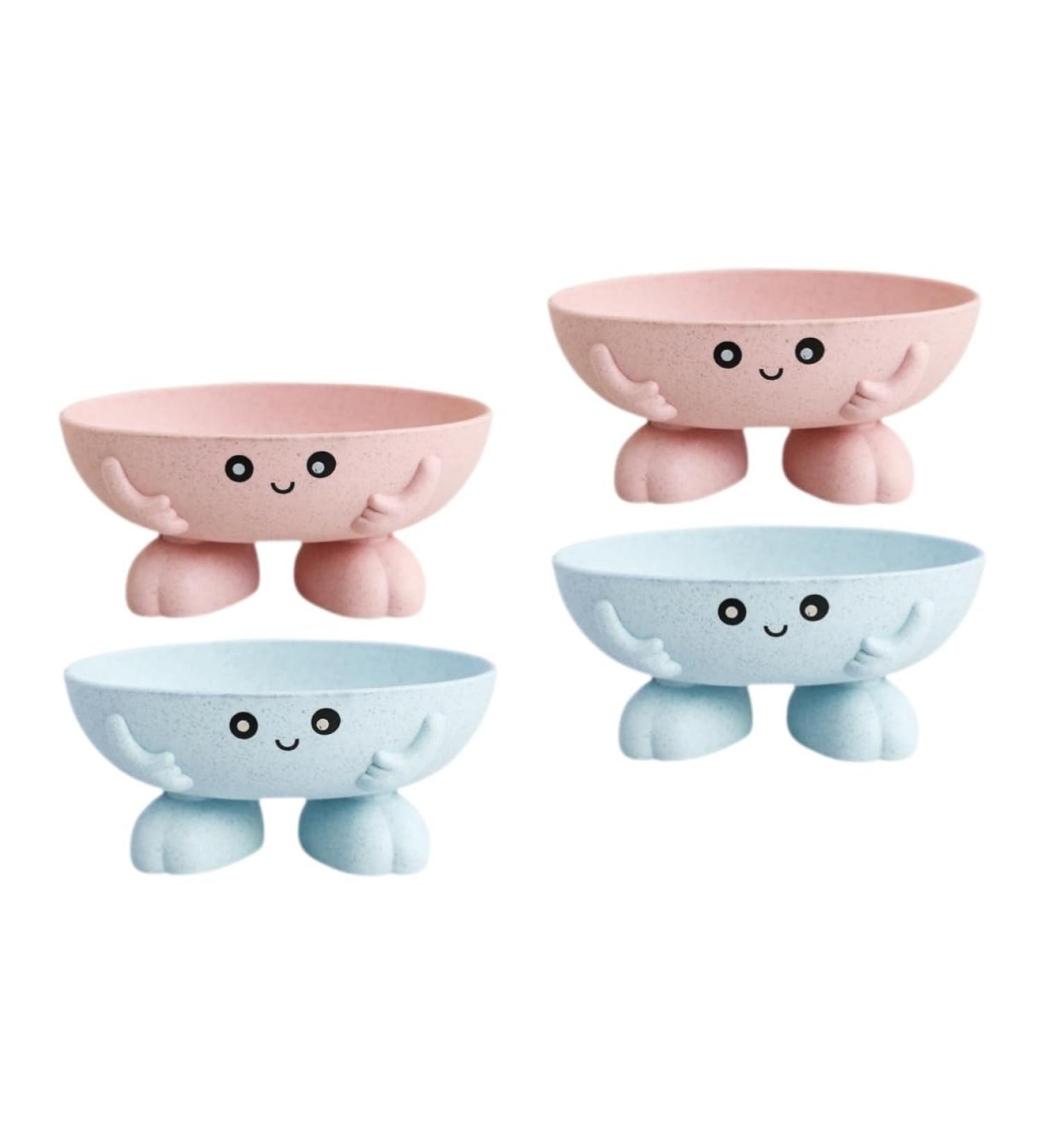 Ciieeo 4 Pcs Soap Dish Shower Soap Dish Soap Dish for Shower Wall Soap Holder Bar Soap Draining Dish Shower Sponge Holder Soap Storage Dish Three-dimensional Drain Rack - Buy Online on GoSupps.com