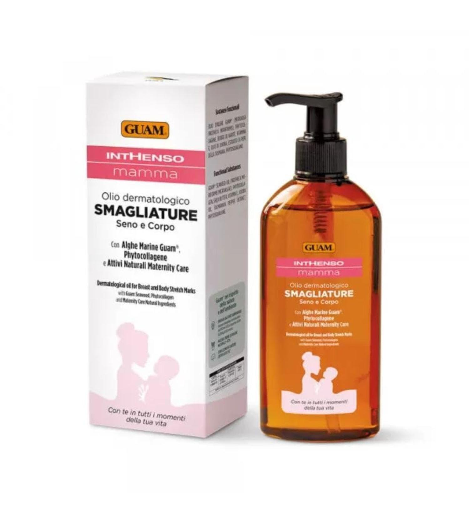 Guam - Inthenso Mamma Dermatological Oil Stretch Marks Breast and Body - 200 ml