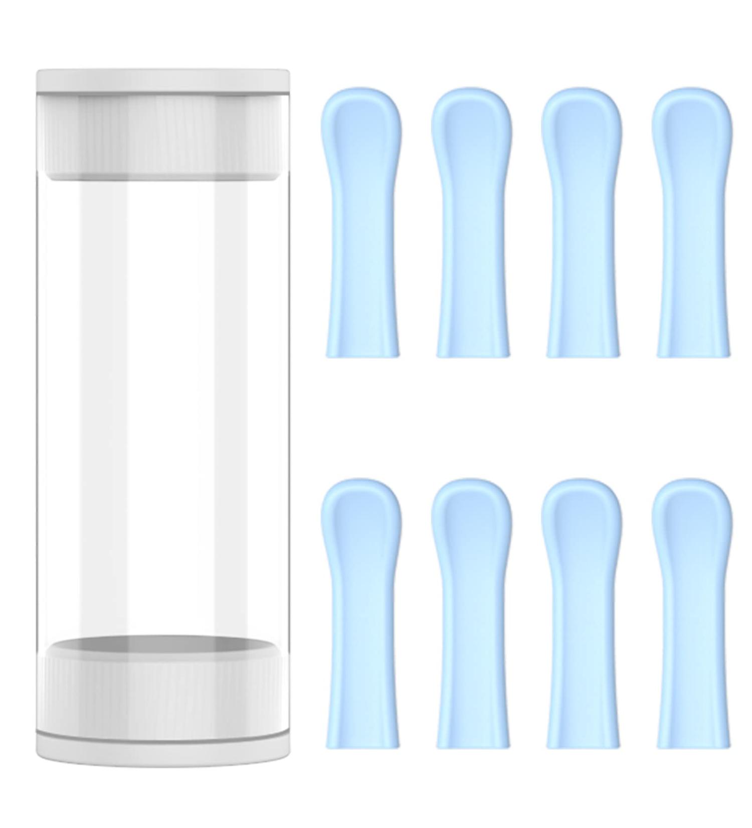 VITCOCO Otoscope 8-Piece Silicone Ear Spoon Set for Ear Wax Removal | Reusable & Camera Compatible | Home Ear Health Care Accessories - Buy Online on GoSupps.com