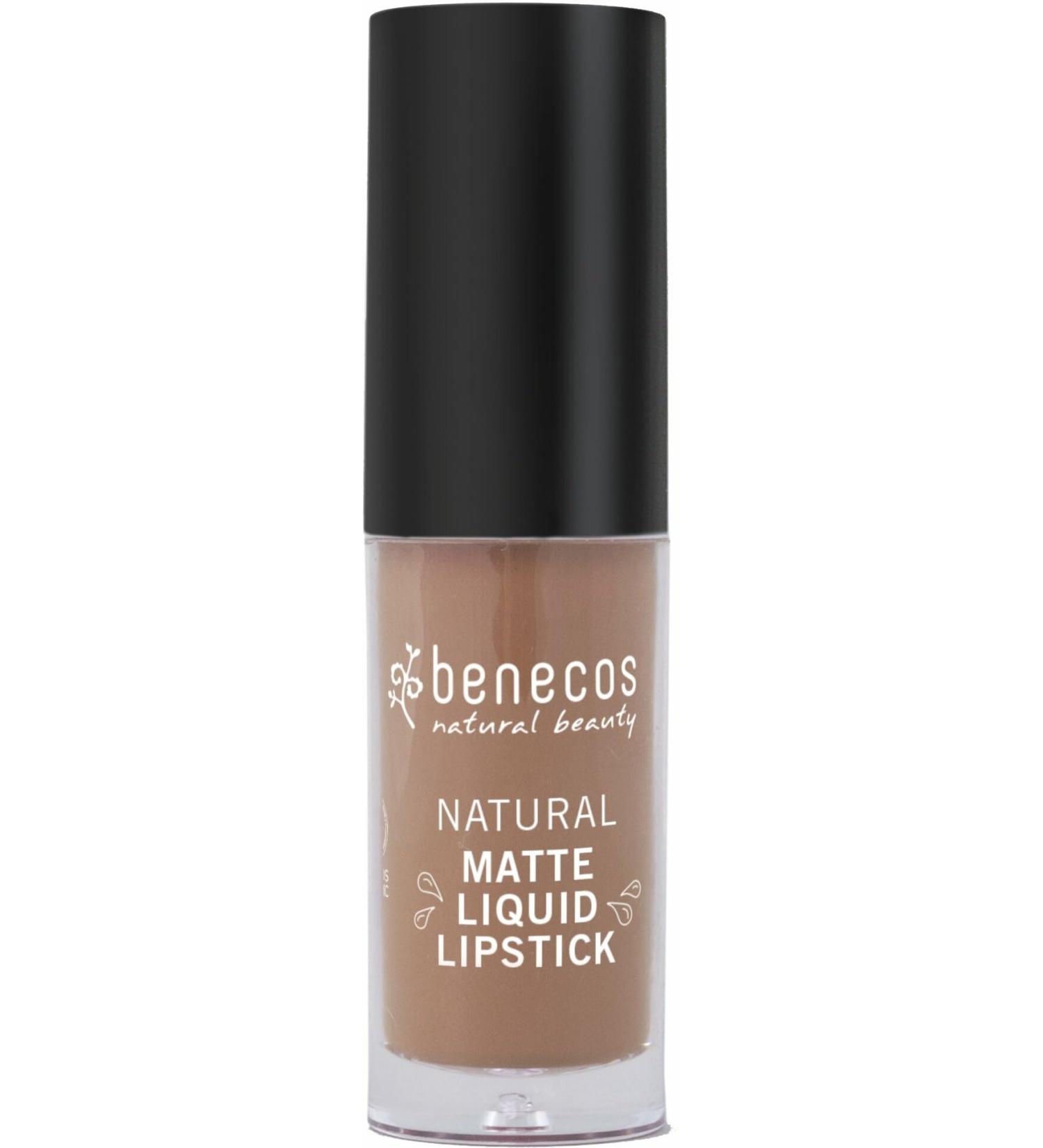 benecos Matte Liquid Lipstick desert rose (2 x 5 ml)