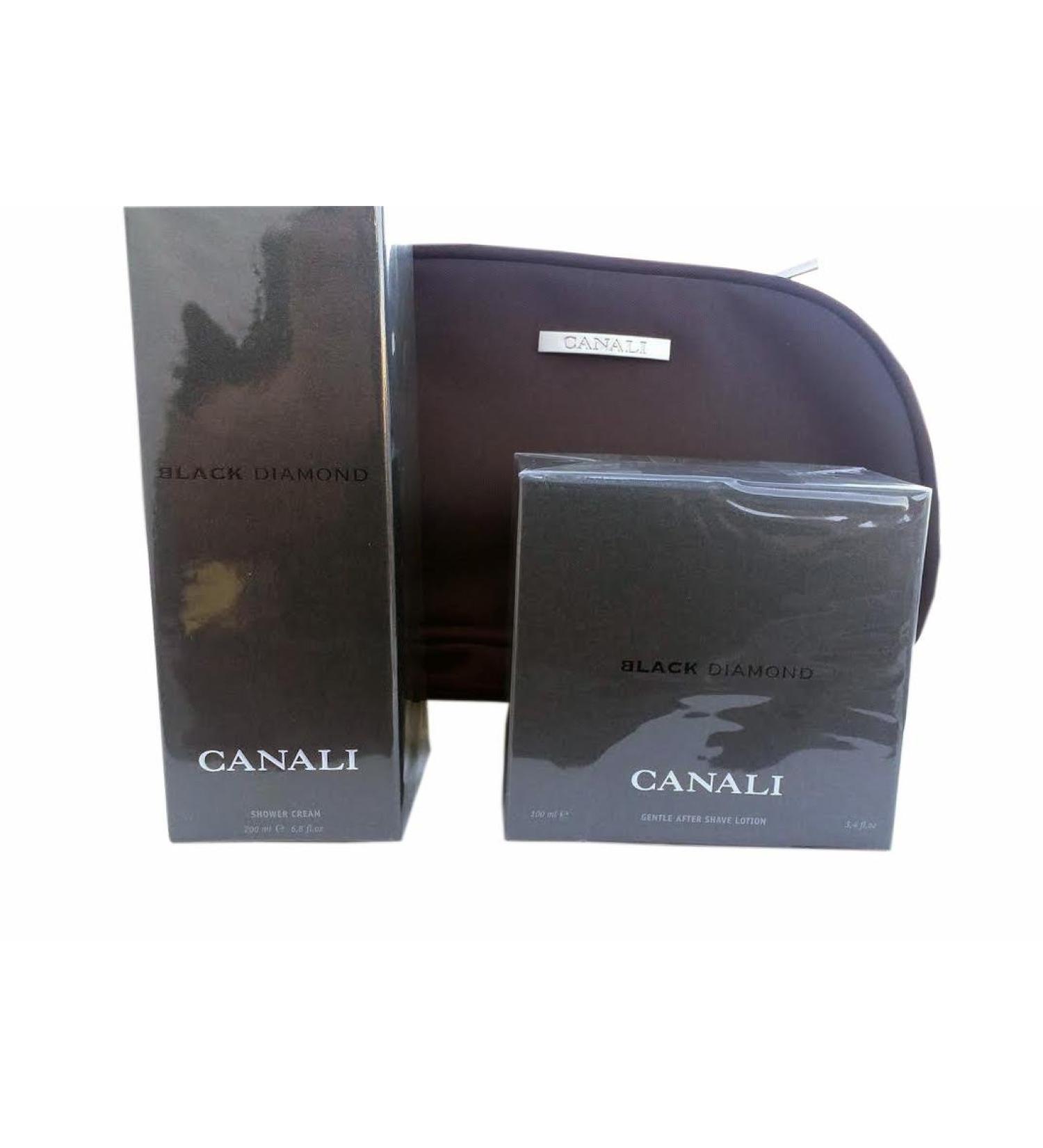 CANALI BLACK DIAMOND GENTLE AFTER SHAVE 3.4 fl oz 100 ml and SHOWER CREAM 200 ml 6.8 fl oz Made in ITALY. Simply the BEST FREE TRAVEL POUCH - Buy Online on GoSupps.com