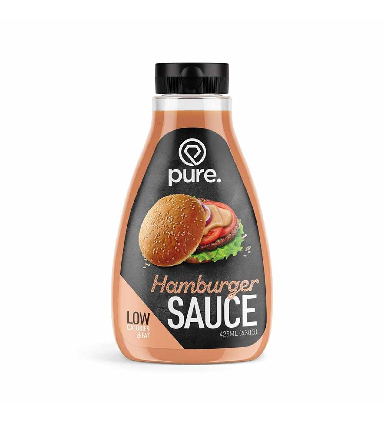 Pure Low Carb Sauce Hamburger 425ml low calorie & low fat dip sauce diet - Buy Online on GoSupps.com