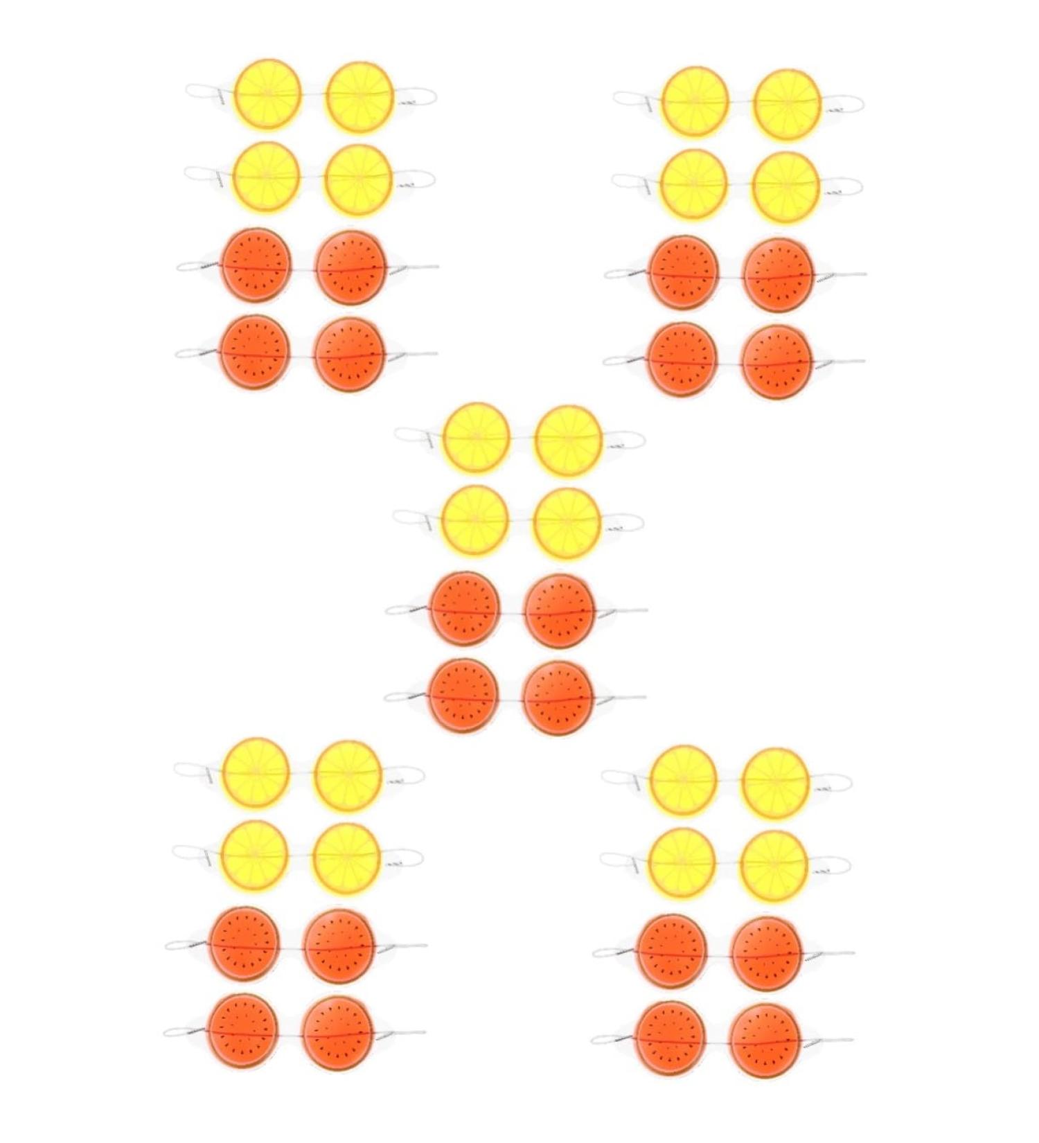 of 20 Fruit Eye Cold Eye Eye Pad Eyeshadow Eye Masks for Household Portable Eye Pads Decorate Eye Patch Blindfold Child PVC - Buy Online on GoSupps.com