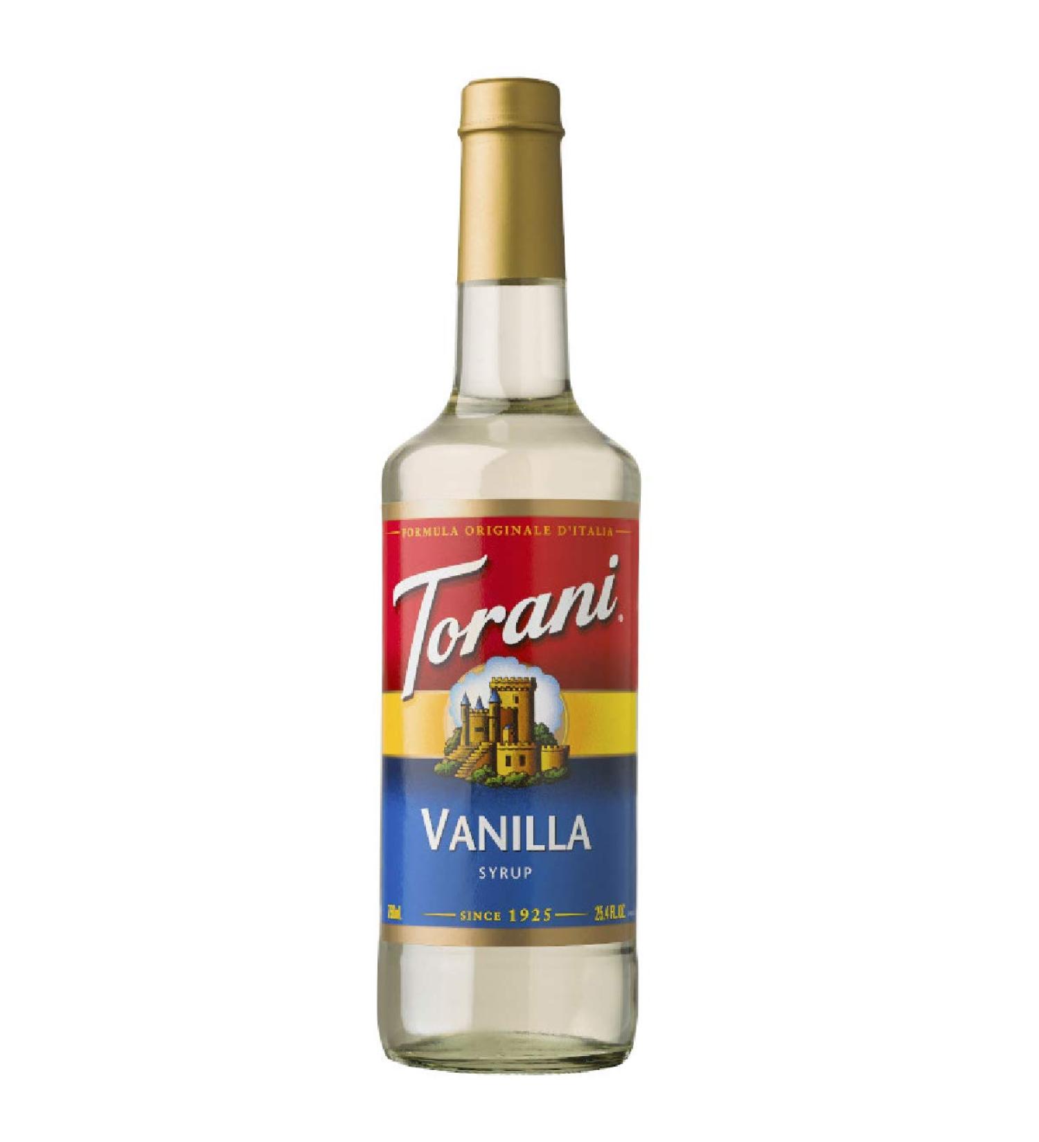 Torani Vanilla Flavour Syrup 750 Milliliter - Buy Online on GoSupps.com