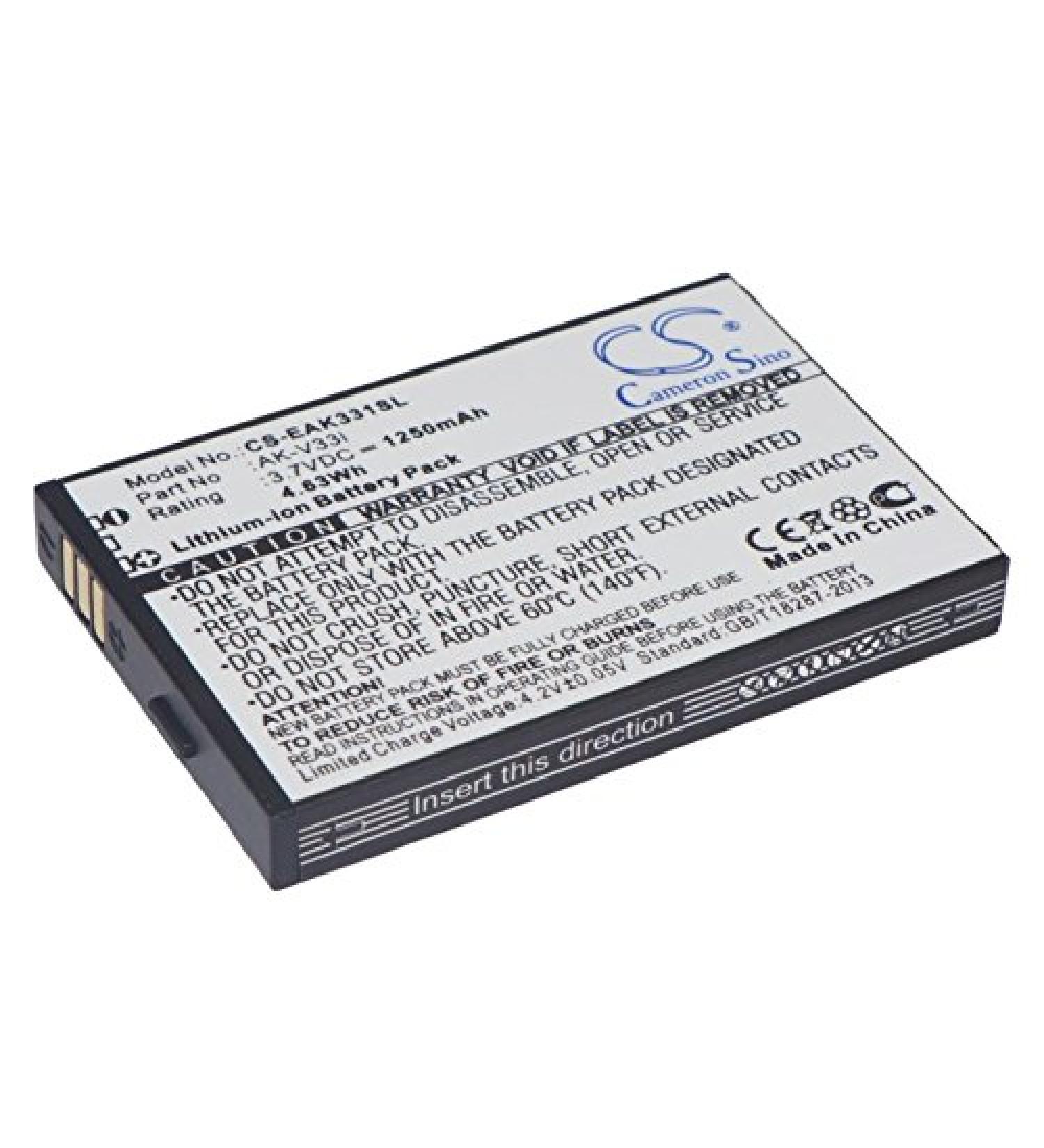 Compatible Emporia AK-V33i Battery - 1250mAh | Care Plus Safety Premium & More - International Shipping Available - Buy Online on GoSupps.com