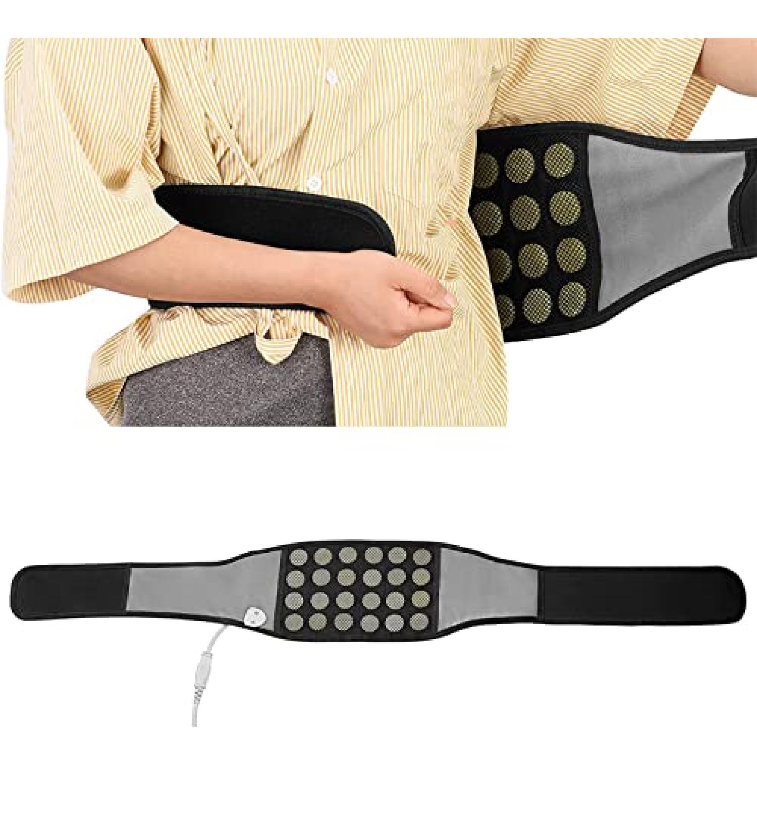 Heating Cushion & Blanket - Adjustable Temperature Jade Wrap for Lower Back Pain Relief - Electrical Heating Belt for Waist & Abdominal Comfort - Buy Online on GoSupps.com