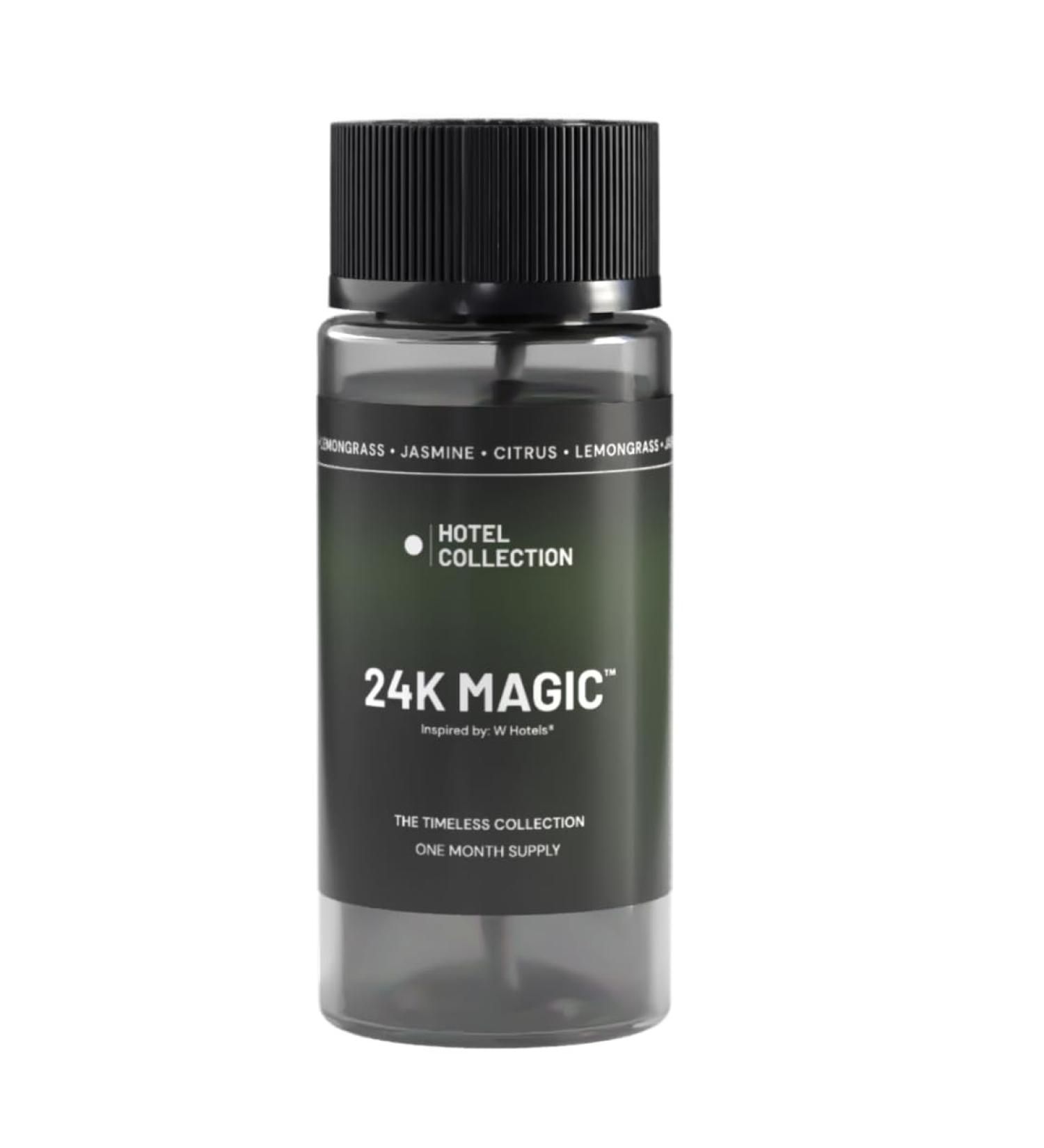 Hotel Collection Diffuser Oil-24K Magic Pro-Pod-Aromatherapy Essential Fragrance Oil-Italian Bergamot Lemongrass & Sweet Laurel Leaf-30ML 1.1 Fl oz 24K Magic 1.1 Fl Oz (Pack of 1) - Buy Online on GoSupps.com