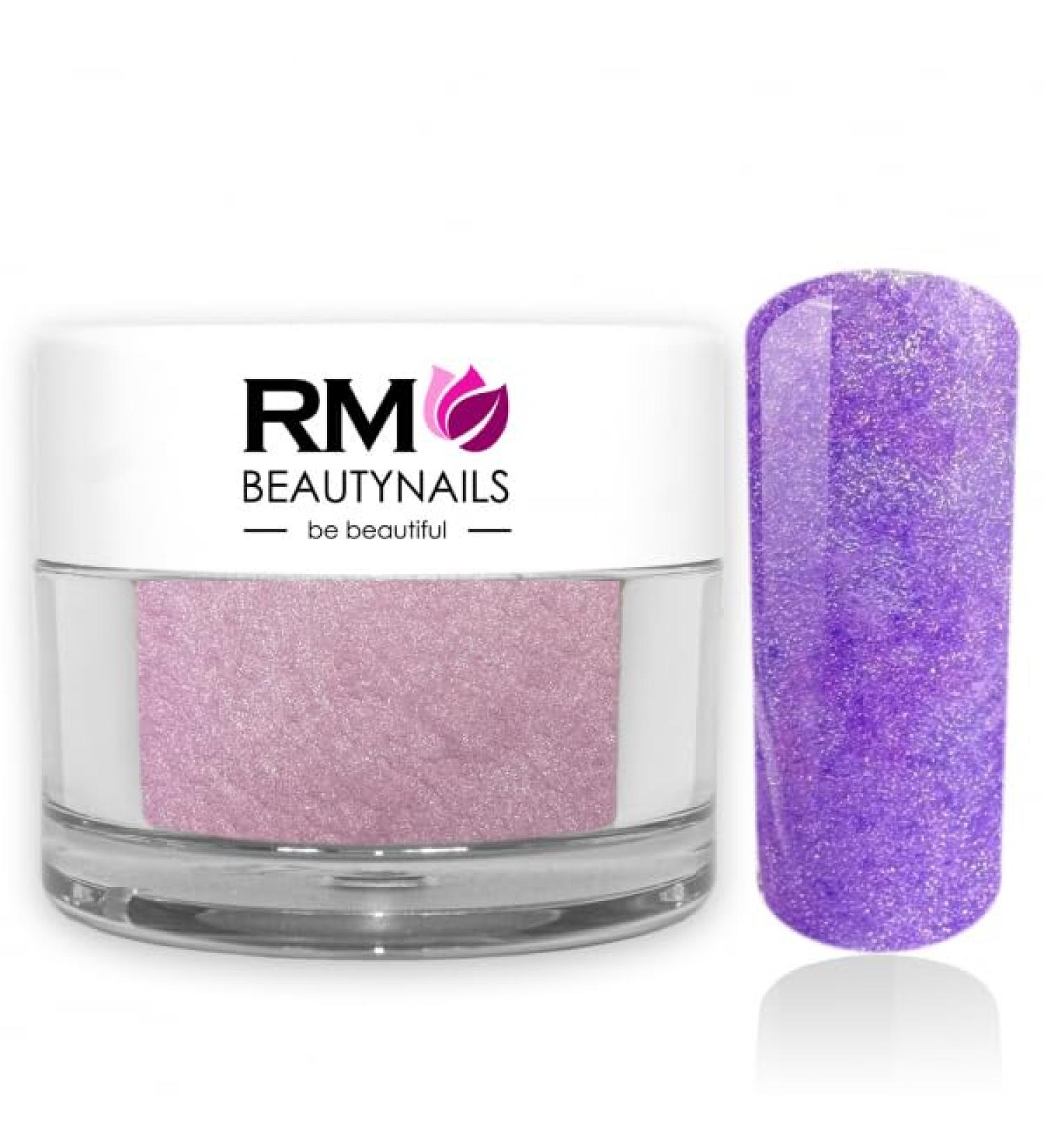 Buy Purple Metallic Acrylic Color Powder for Nail Design - RM Beautynails 10g - International Shipping Available - Buy Online on GoSupps.com