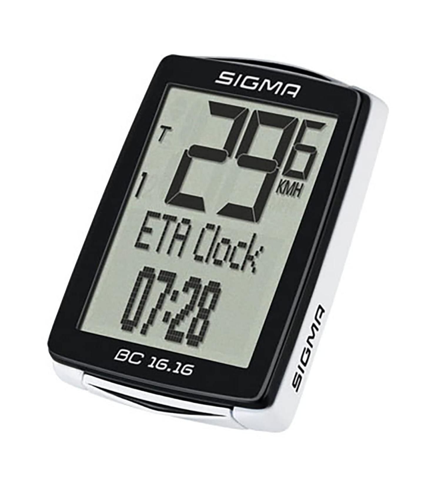 Buy Sigma Sport Bicycle Computer BC 16.16 STS - 16 Functions Wireless Speedometer International Shipping Available - Buy Online on GoSupps.com