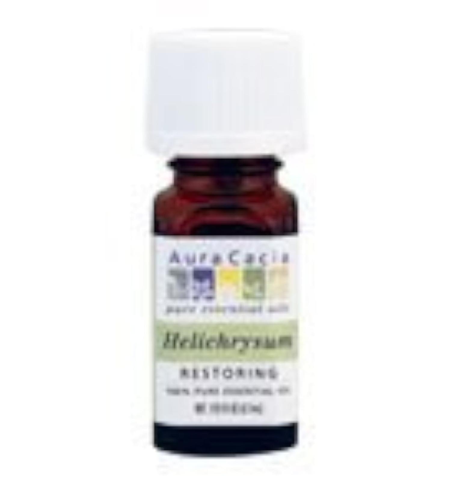 Aura Cacia Pure Helichrysum Essential Oil - 0.12 fl. oz. | Top Quality Aromatherapy & Natural Healing | Ships Worldwide - Buy Online on GoSupps.com