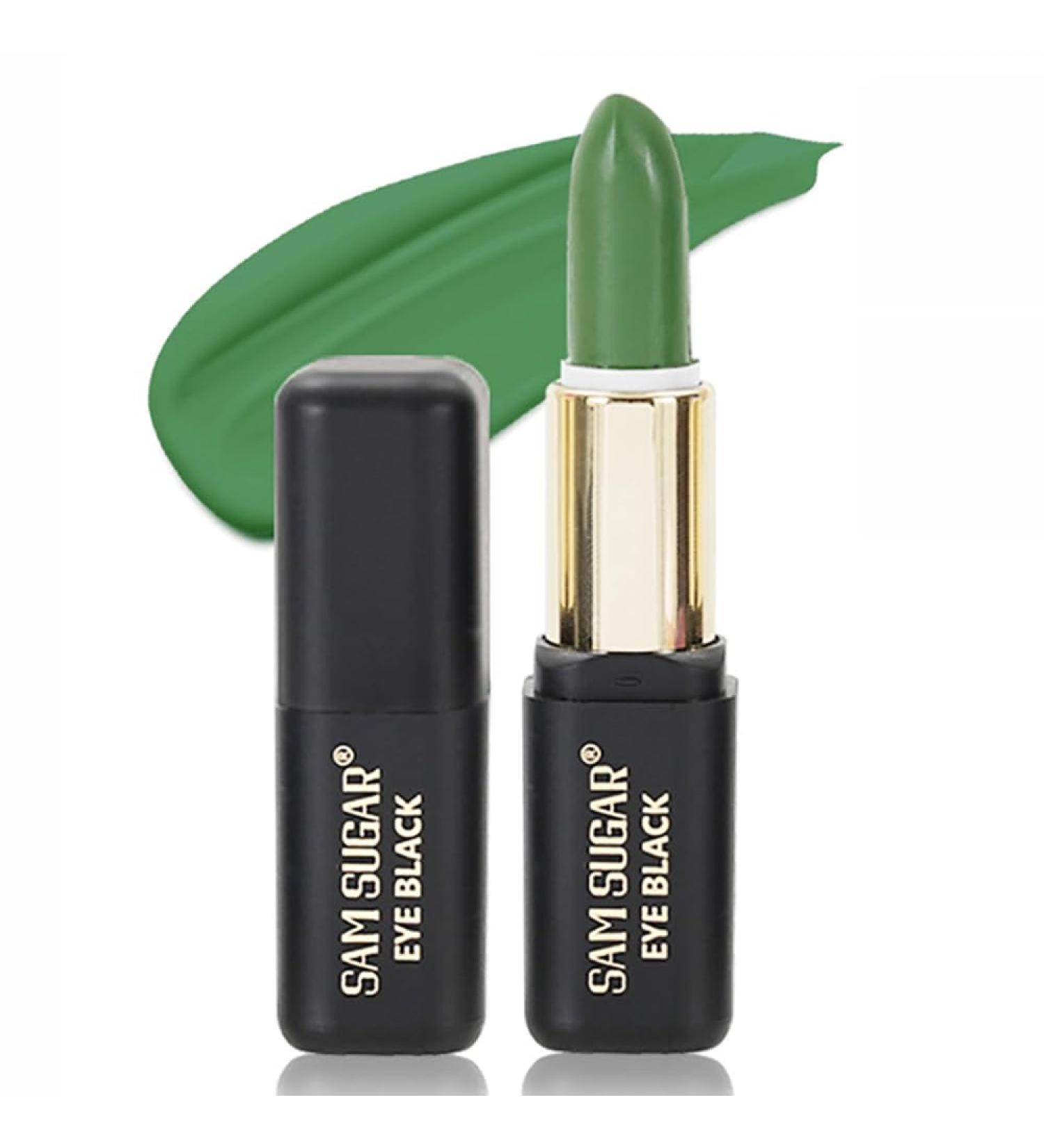 Nude Matte Lipstick | High Pigment Halloween Lip Tint | Long-Lasting Waterproof Lip Gloss (02#Green) - Perfect for Daily Makeup - Buy Online on GoSupps.com