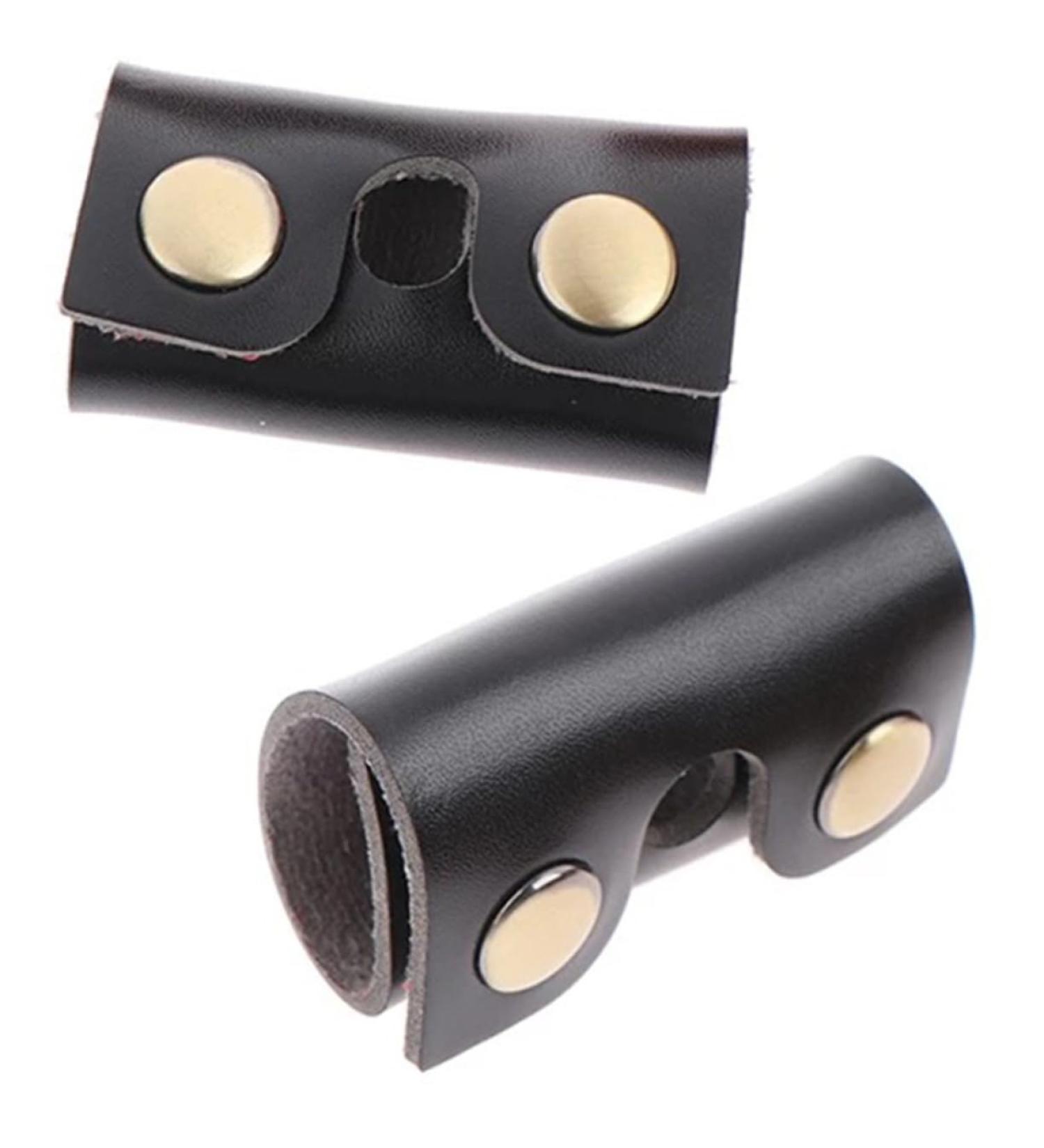 Portable Leather Shaving Bag - Scratch-Resistant Razor Shell & Storage Sleeve - 2 Piece | SESESFOUFU - Buy Online on GoSupps.com