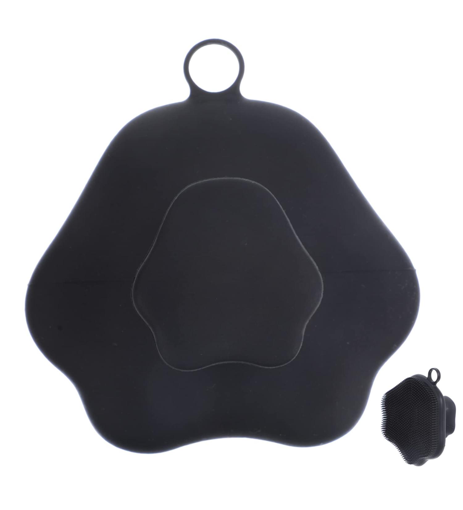 DOITOOL Face Scrub Clean Brush Face Cleaner Brush Manual Facial Cleansing Brush Facial Cleansing Brush Exfoliator Face Brush Blackheads Scrubber Face Exfoliator Tool Soft Fur 7.5x7.4cm Black - Buy Online on GoSupps.com