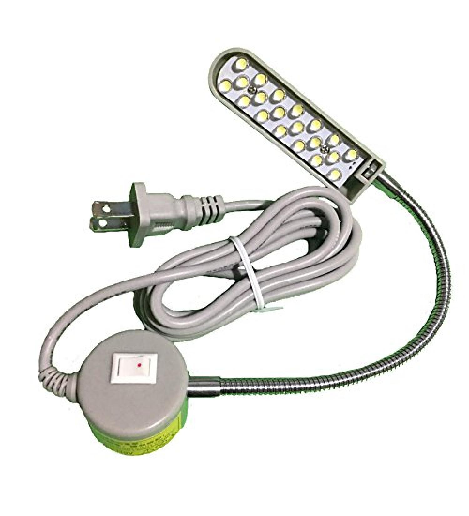 item4ever LED-20 Gooseneck Lamp | Magnetic Mounting Base | 20 LED Lights for Home or Sewing Machine - Buy Online on GoSupps.com