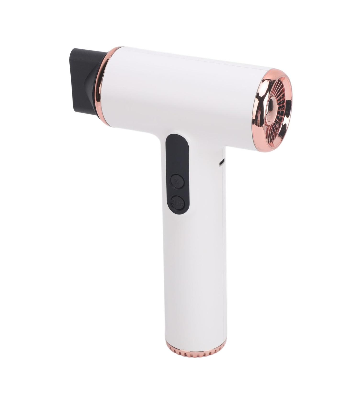 Cordless Hair Dryer 3 Speeds 3 Temp Mini Blow Dryer with Digital Screen USB Air Duster Keyboard Cleaner for Computer Electronics Cleaning Outdoor Hiking Camping Air Cushion - Buy Online on GoSupps.com