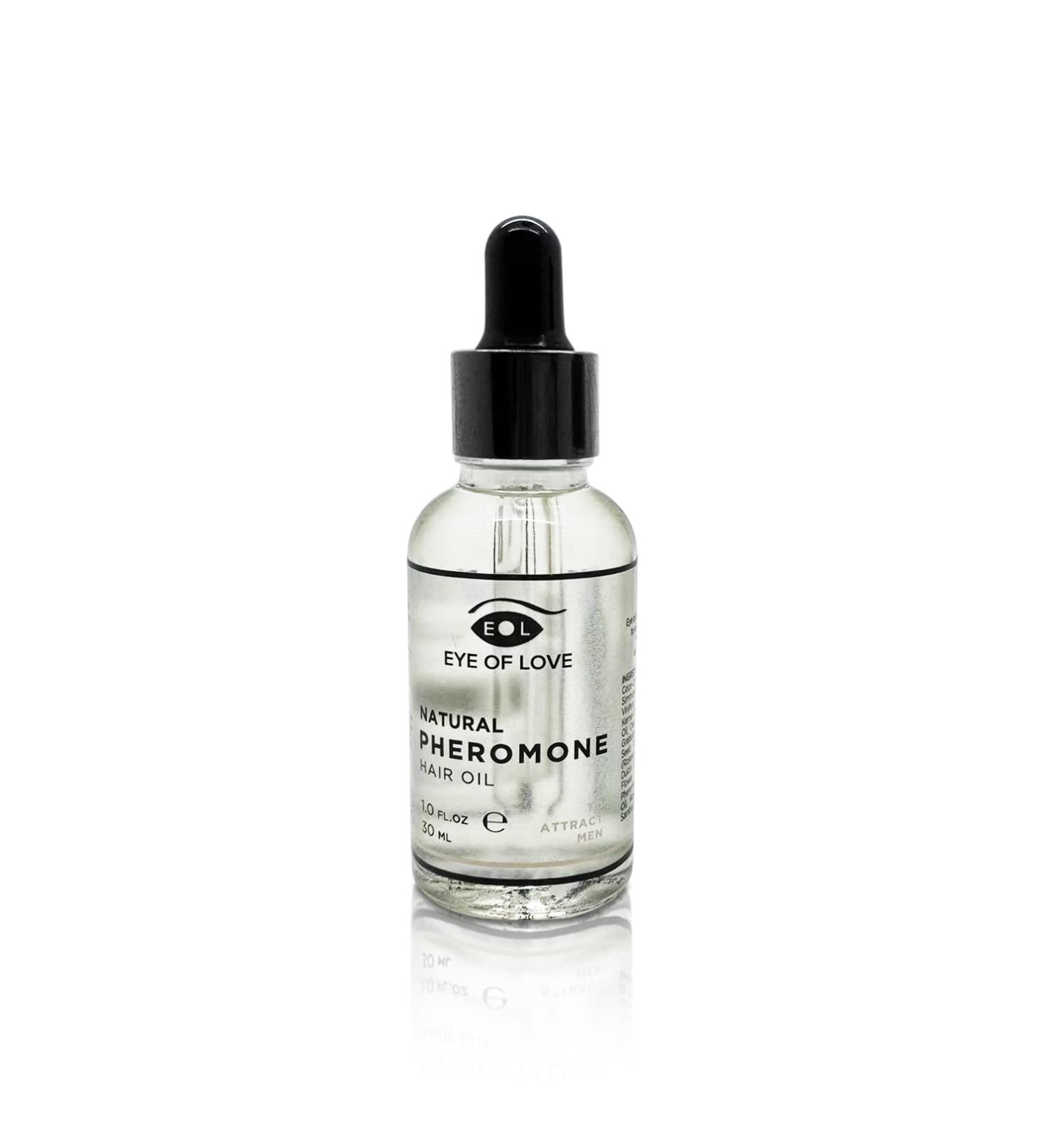 Eye of Love Natural pheromone HAIR OIL to attract men with protective nourishing and detoxifying effects to the damaged hair. 1 Fl Oz