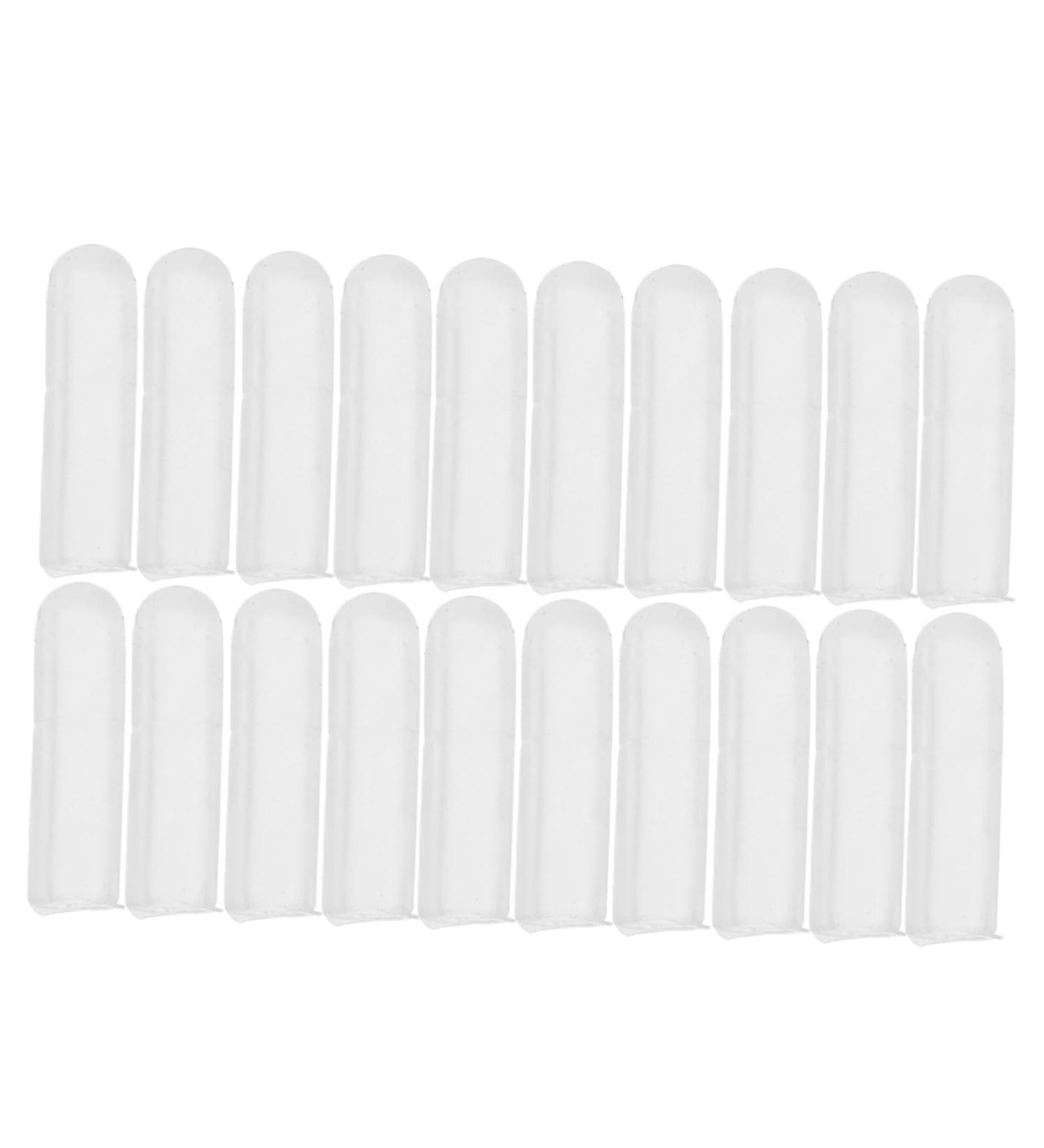 NOLITOY 20pcs Soft Silicone Ear Wax Removal Tips Replacement Sleeves for Ear Cleaning Lightweight and Portable Accessories - Buy Online on GoSupps.com