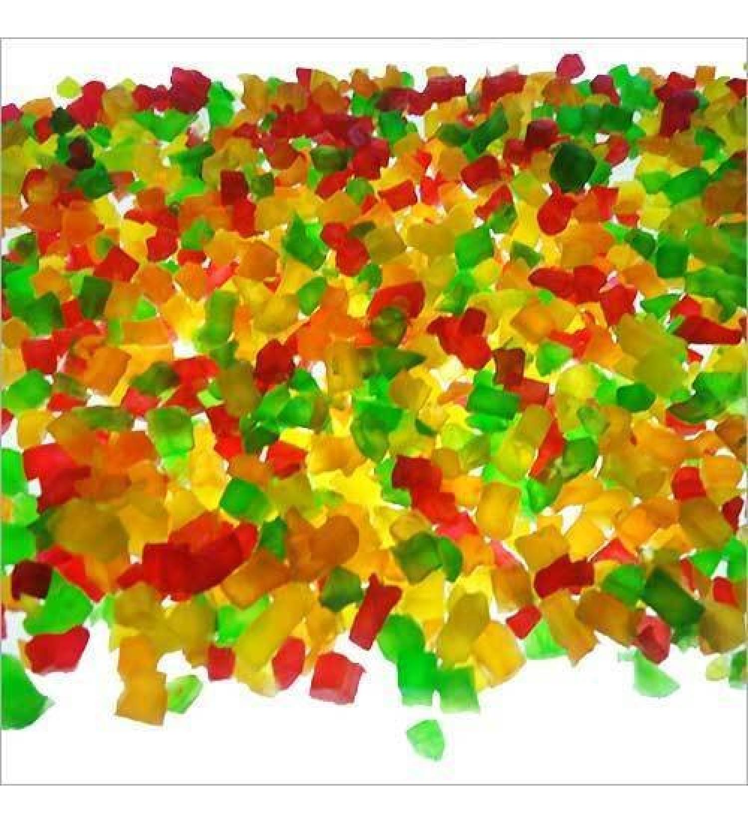 Balsara's Tutti Frutti Mix Sweet Fruit Mix Bright Colours for Desserts Ice Creams Cakes