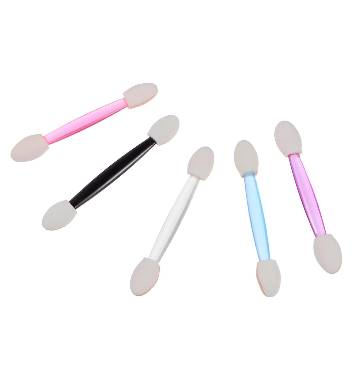 Beatifufu 5 Boxes Double Ended Eyeshadow Brush Make up Applicators for Face Eyeshadow Sponge Brush Emulsion - Buy Online on GoSupps.com