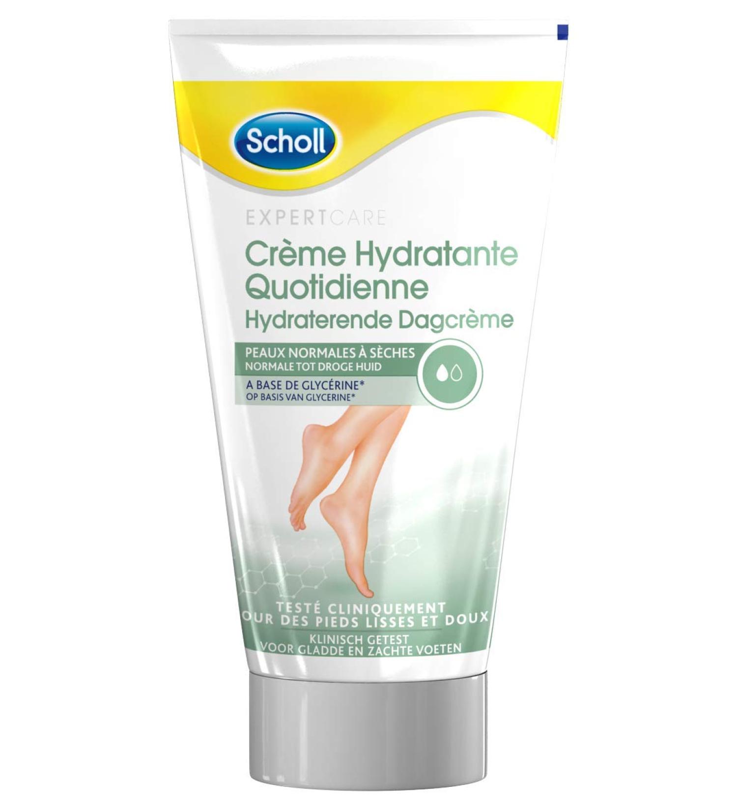 Scholl Foot Cream - Daily Care for Normal to Dry Skin - 150 ml | Hydrating Foot Moisturizer for Soft Feet - Buy Online on GoSupps.com
