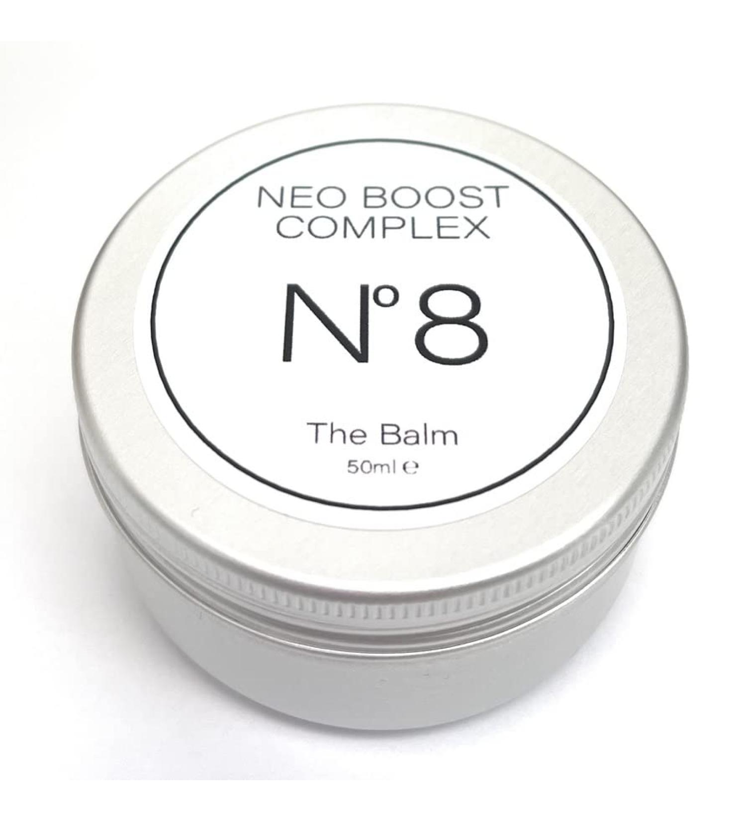Neo Boost Complex - No.8 The Balm. 100% Natural. 15 Waxes Oils and Butters to Nourish Hydrate Fortify & Revive Dry Skin. With a Garnet in each Jar for Radiant Skin. 50ml - Buy Online on GoSupps.com
