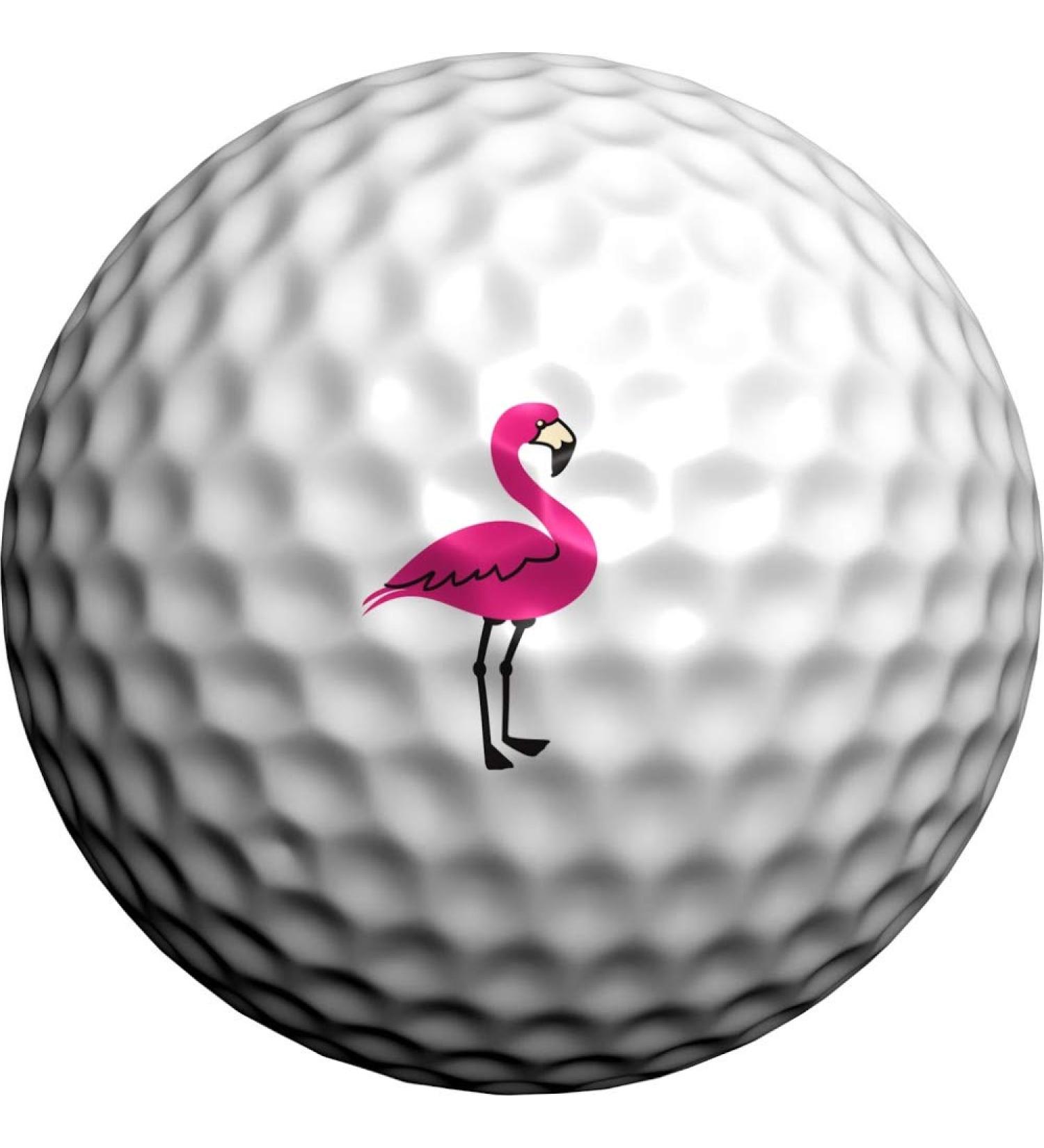 Golfdotz Flamingo Golf Ball Marker | Golf Accessories for Unique Ball Identity - Buy Online on GoSupps.com