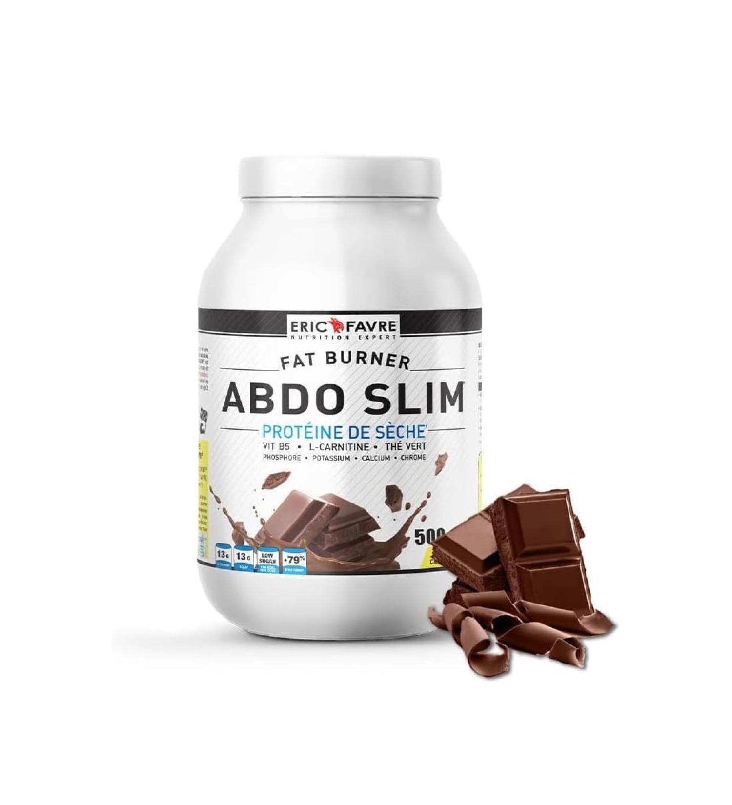  ERIC FAVRE Eric Favre Abdo Slim Dry Protein Chocolat 500 g - Buy Online on GoSupps.com