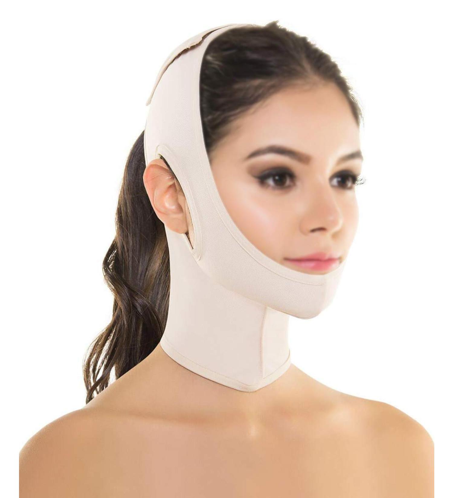 Perfect Face Lift Mask | Silicone V Face Mask for Lifting & Firming | Postoperative Bandage for Neck & Face Tone - Buy Online on GoSupps.com
