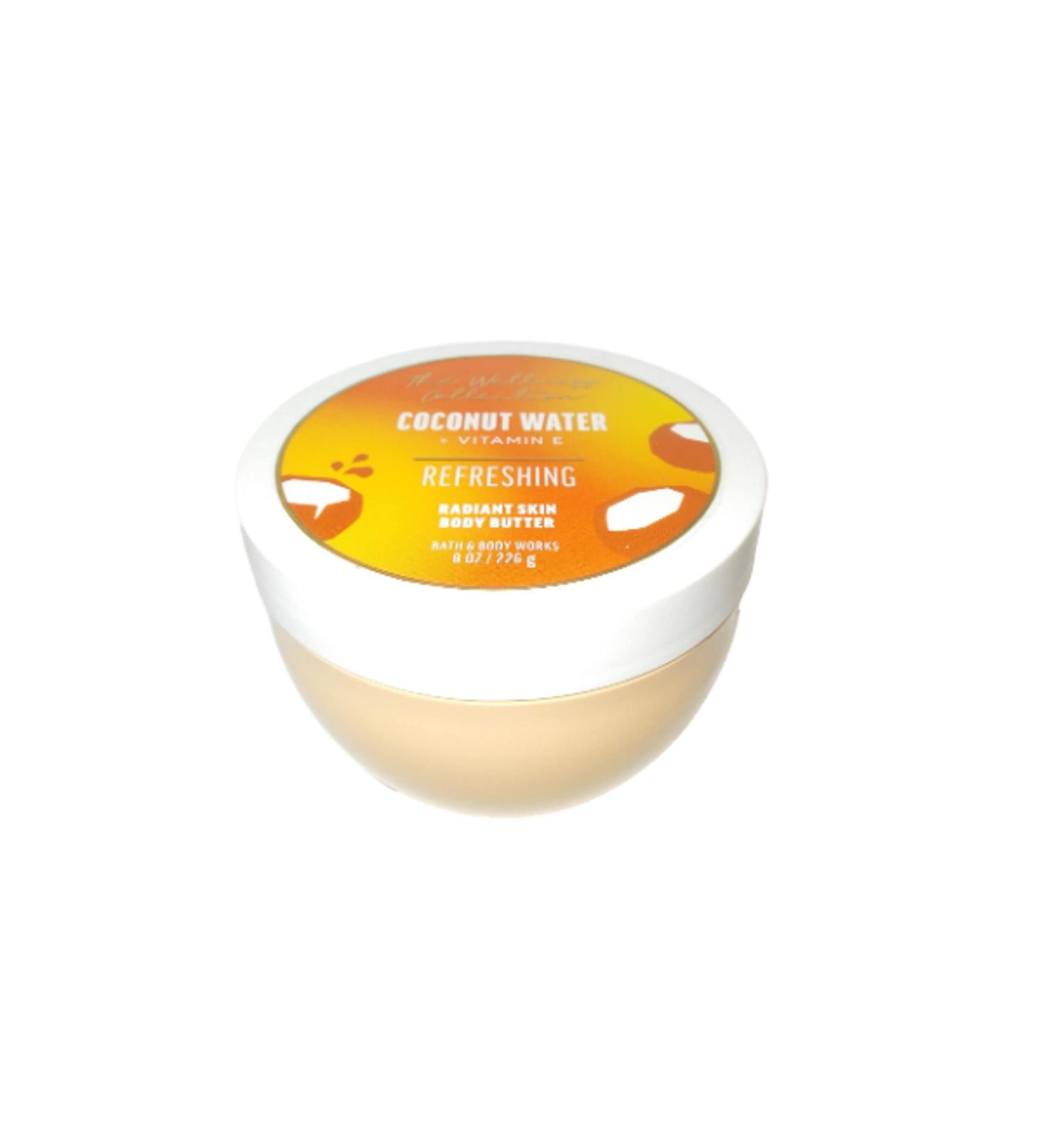 Buy Bath and Body Works Coconut Water Extract Body Butter 8 oz | Nourishing Hydration for Glowing Skin - Ships Internationally - Buy Online on GoSupps.com
