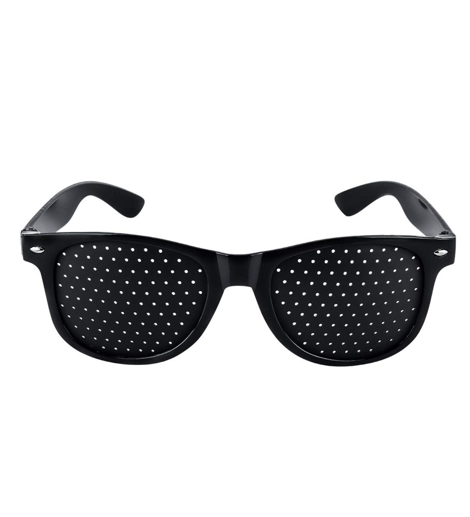 Plastic Eyesight Correction Glasses Vision Training Glasses for eyes relaxation-Black - Buy Online on GoSupps.com