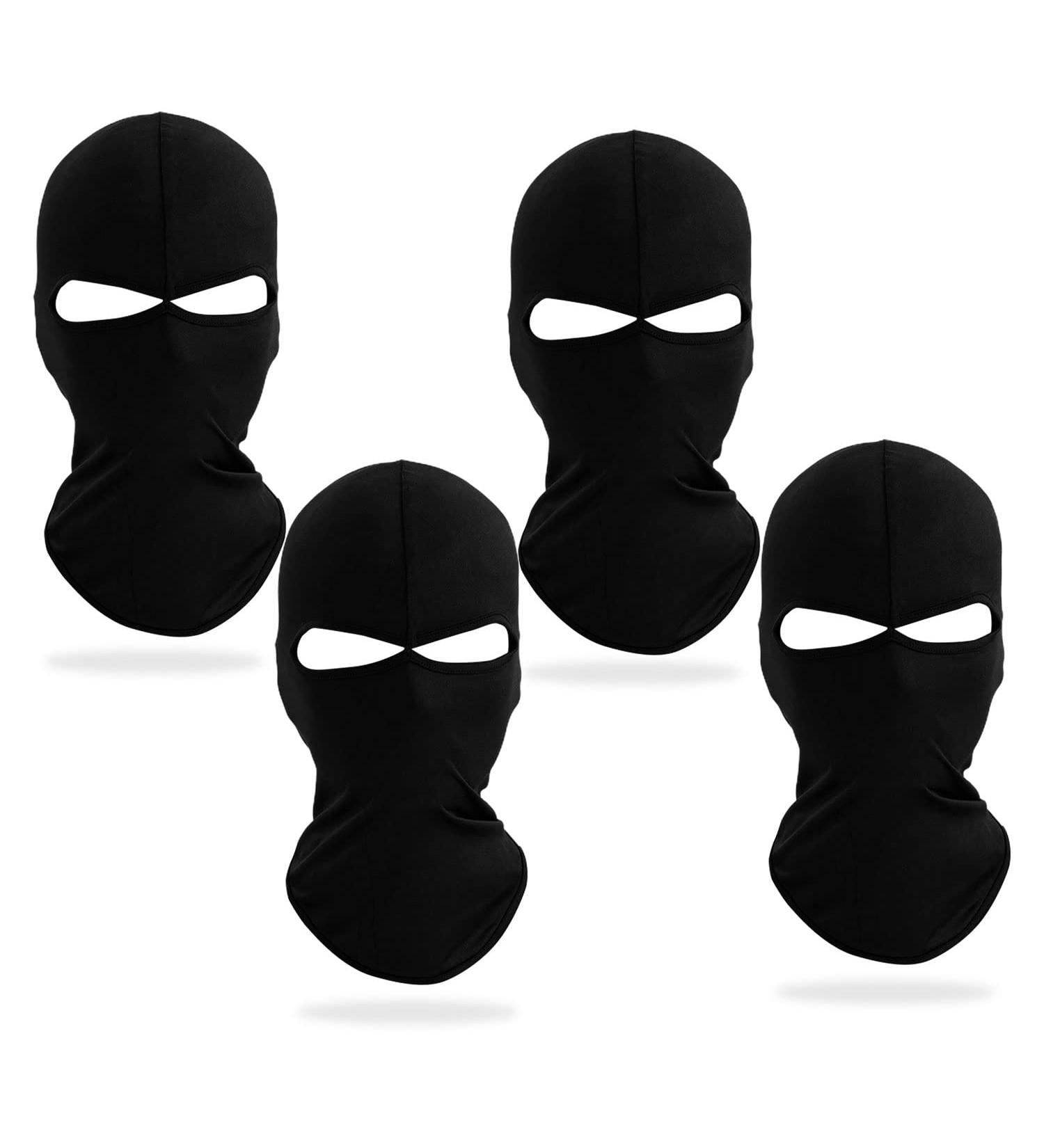 Nitaiun 4-Piece Storm Hoods Set | Breathable Lycra Balaclava for Men | Winter & Summer Ski Mask & Motorcycle Mask | Windproof Outdoor Face Masks - Buy Online on GoSupps.com
