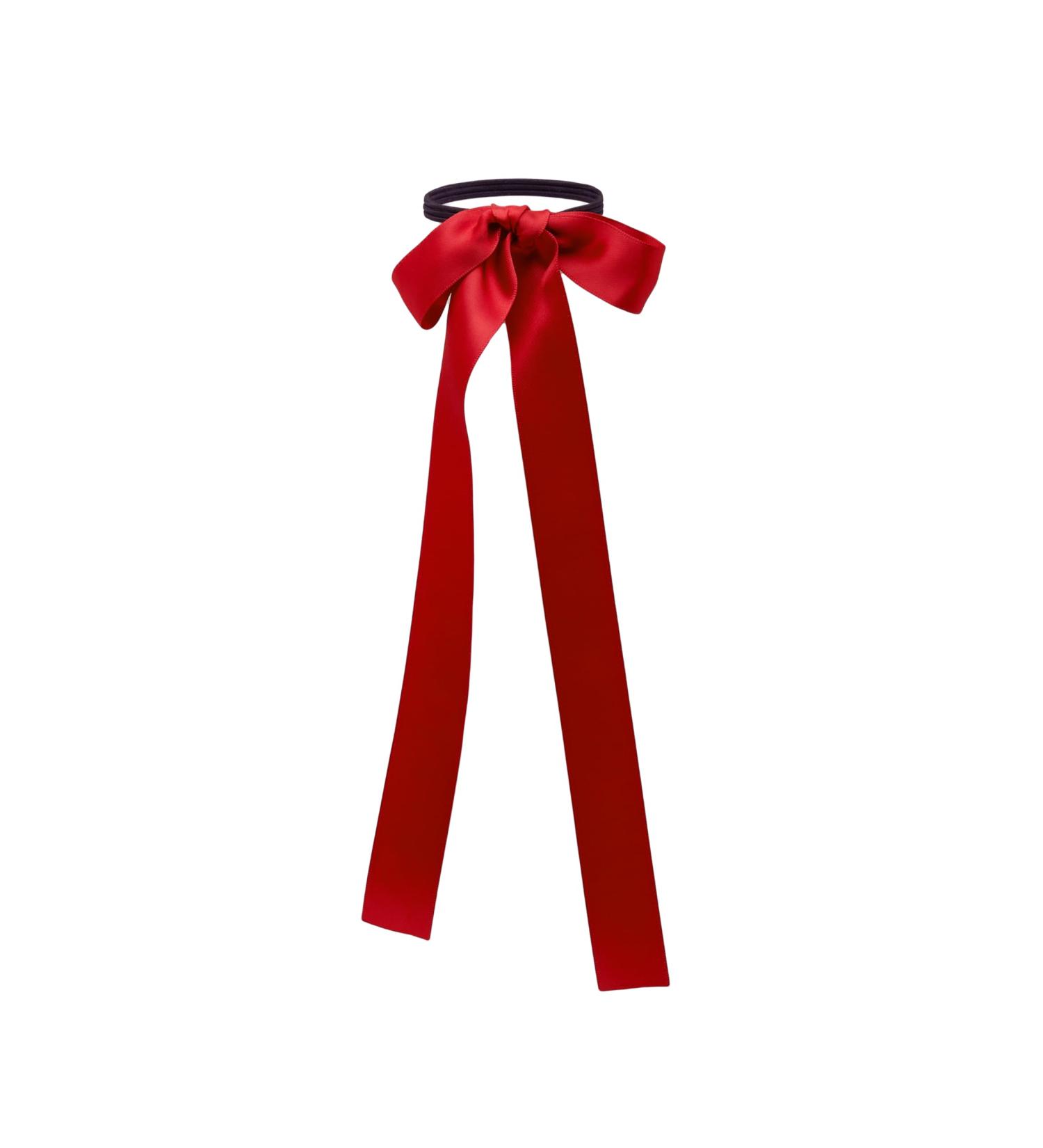 Hair Scrunchie Ladies Girls Hair Band Soft Rubber Removable Band (Red) - Buy Online on GoSupps.com