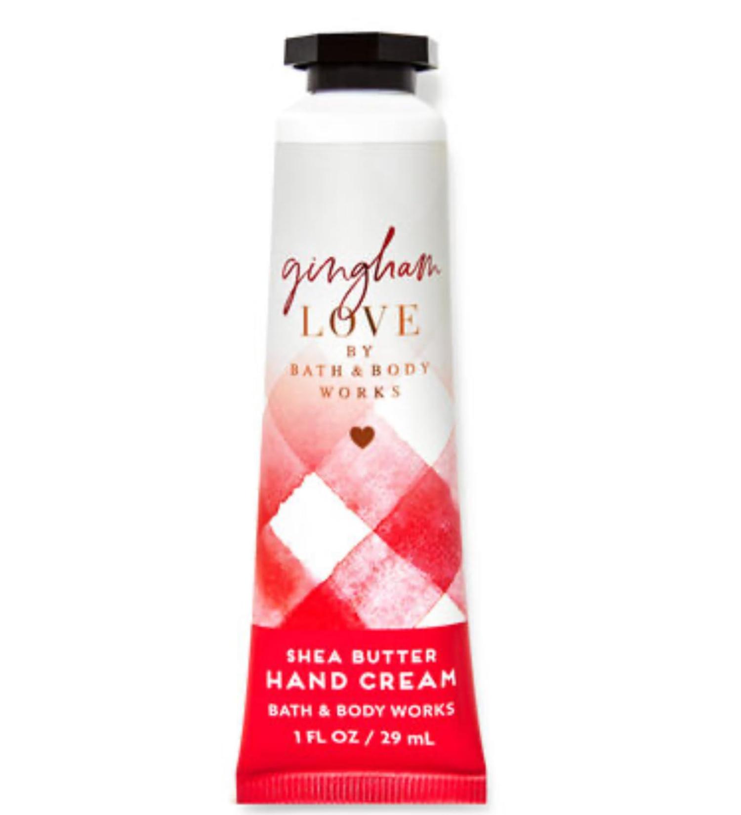 Bath & Body Works Shea Butter Hand Cream Travel Size1.0 Fluid Ounce (Gingham Love)
