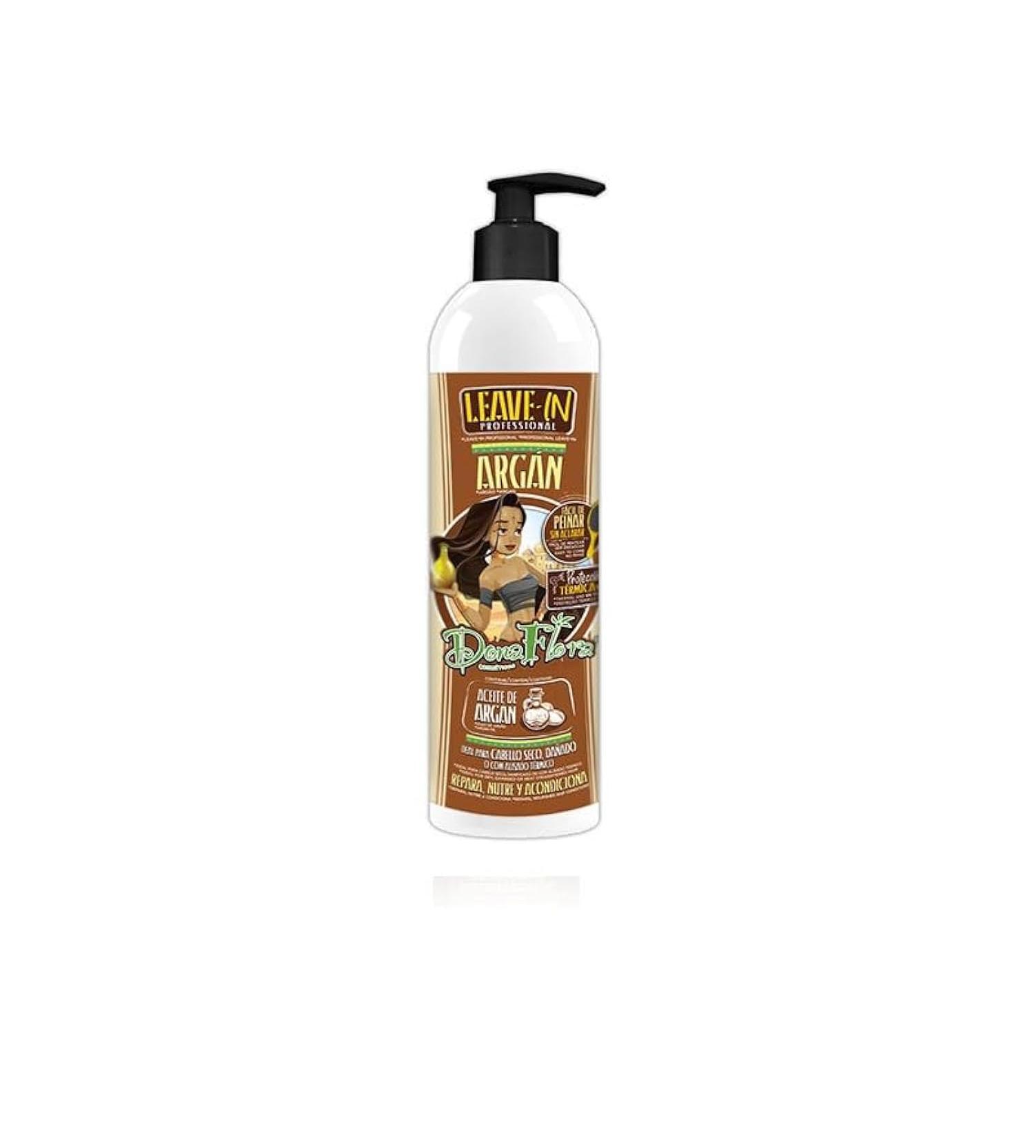 Dona Flora Dona Flora - Argan Oil Leave-In Treatment with UV Heat Protection - 500 ml - To nourish and protect hair