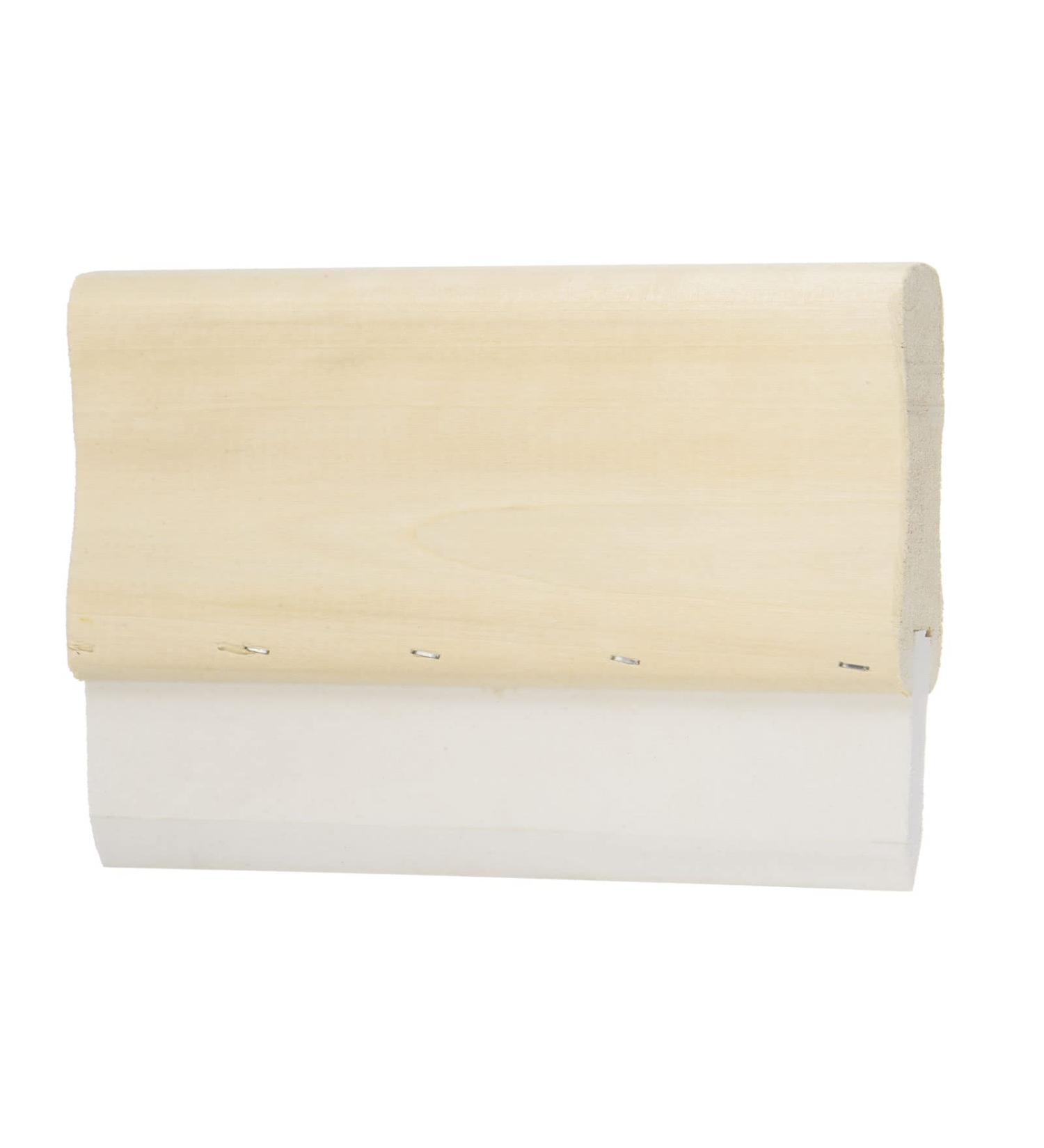 8 Inch HARFINGTON Screen Printing Squeegee with 55 Durometer Rubber Blade - Wooden Handle Ink Scraper for Fabric Printmaking - Buy Online on GoSupps.com