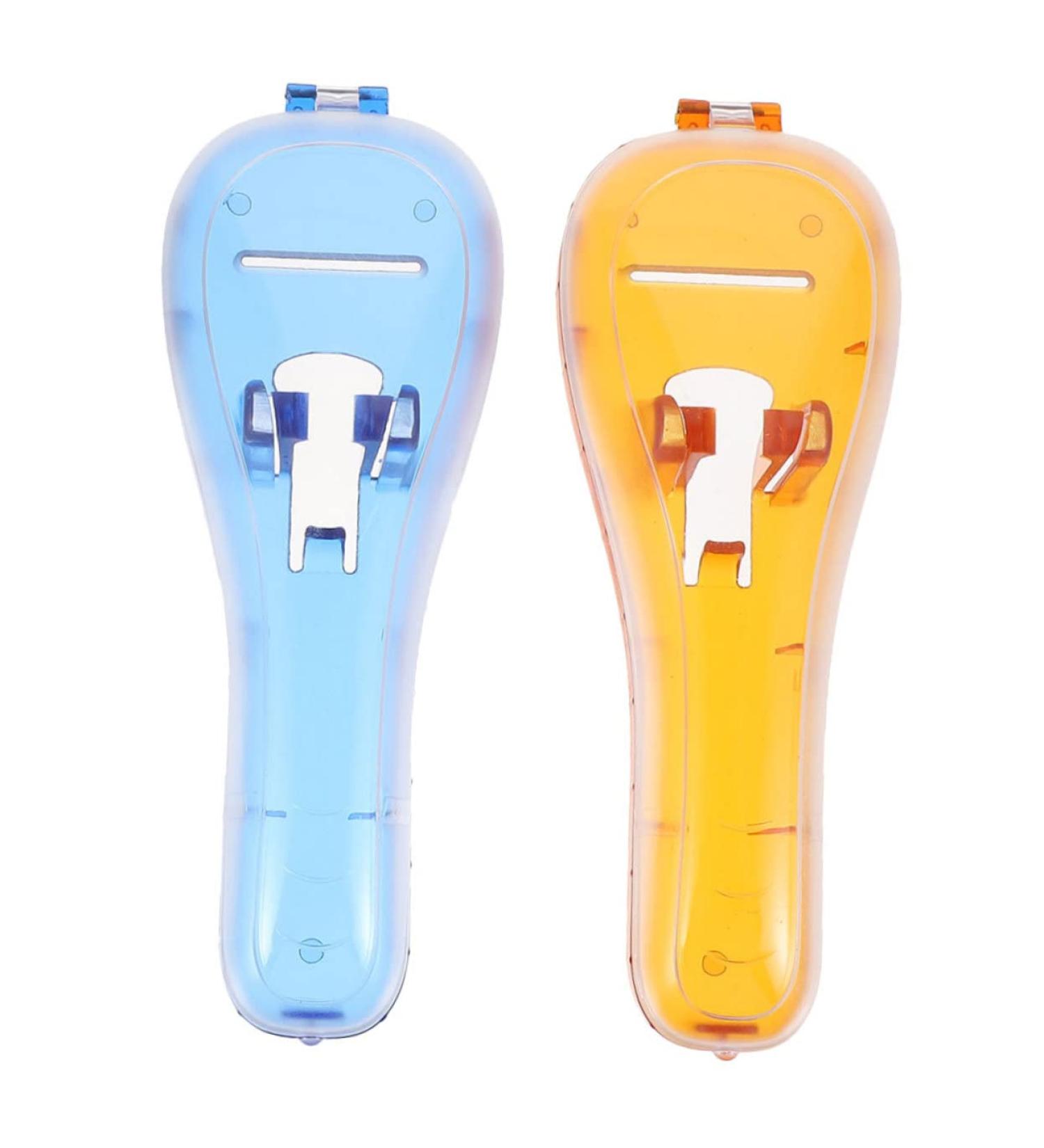 Buy Mikinona Razor Storage Box Set - Travel Protection for Razors | 2-Pack Orange Blue | International Shipping - Buy Online on GoSupps.com