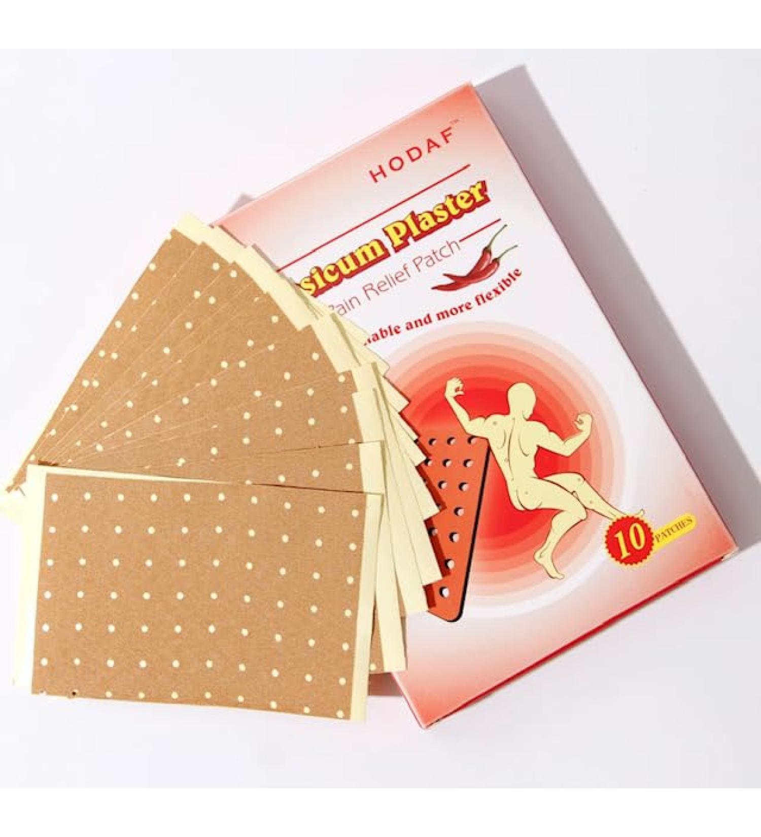 Pain Capsicum Plaster - Fast-Acting Relief for Aches and Pains - Buy Online on GoSupps.com