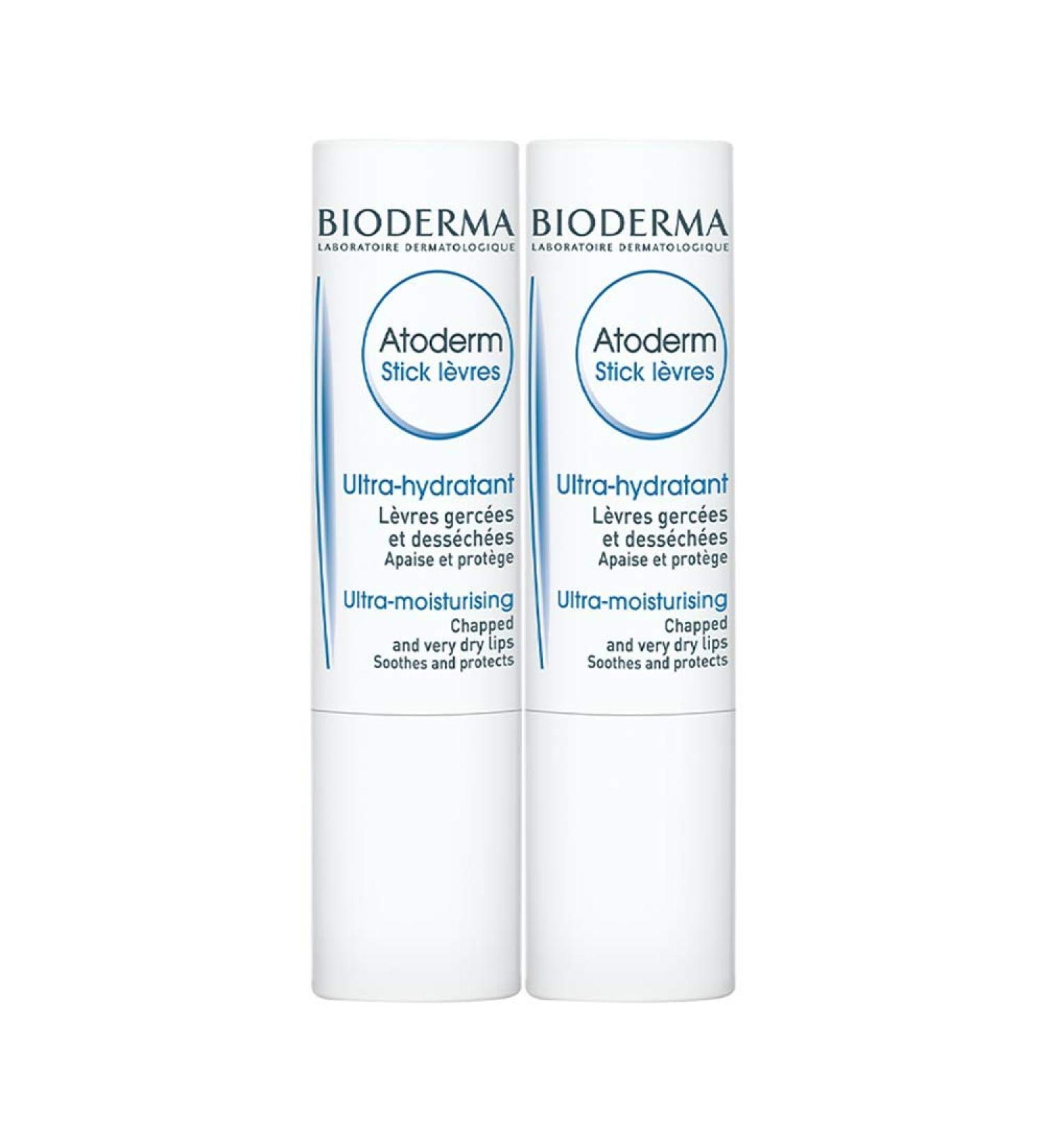 Bioderma Atoderm Lip Stick Hydrating Soothing and Renewing Lip Stick for Dry Lips 2 - Buy Online on GoSupps.com