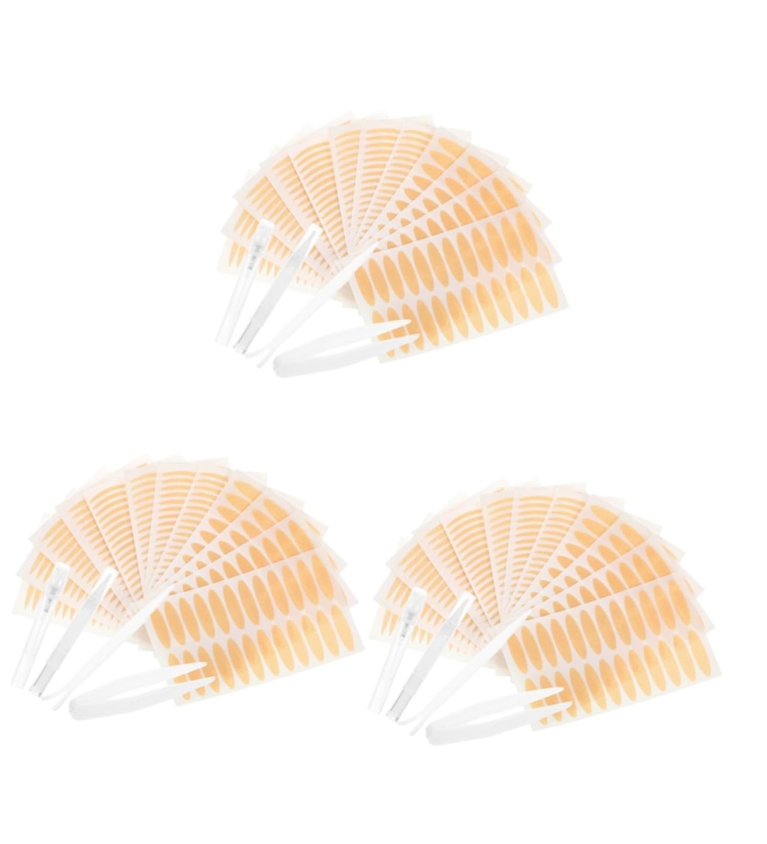 FRCOLOR 3 Sets Double Eyelid Sticker Set Eyelid Strips Eyelid Tape Eyeliner Tape Eyelid Lifter Strip Hooded Eyelid Lifter Lifting Tape Eyelid Stickers Girl Cosmetics Plastic Make up - Buy Online on GoSupps.com