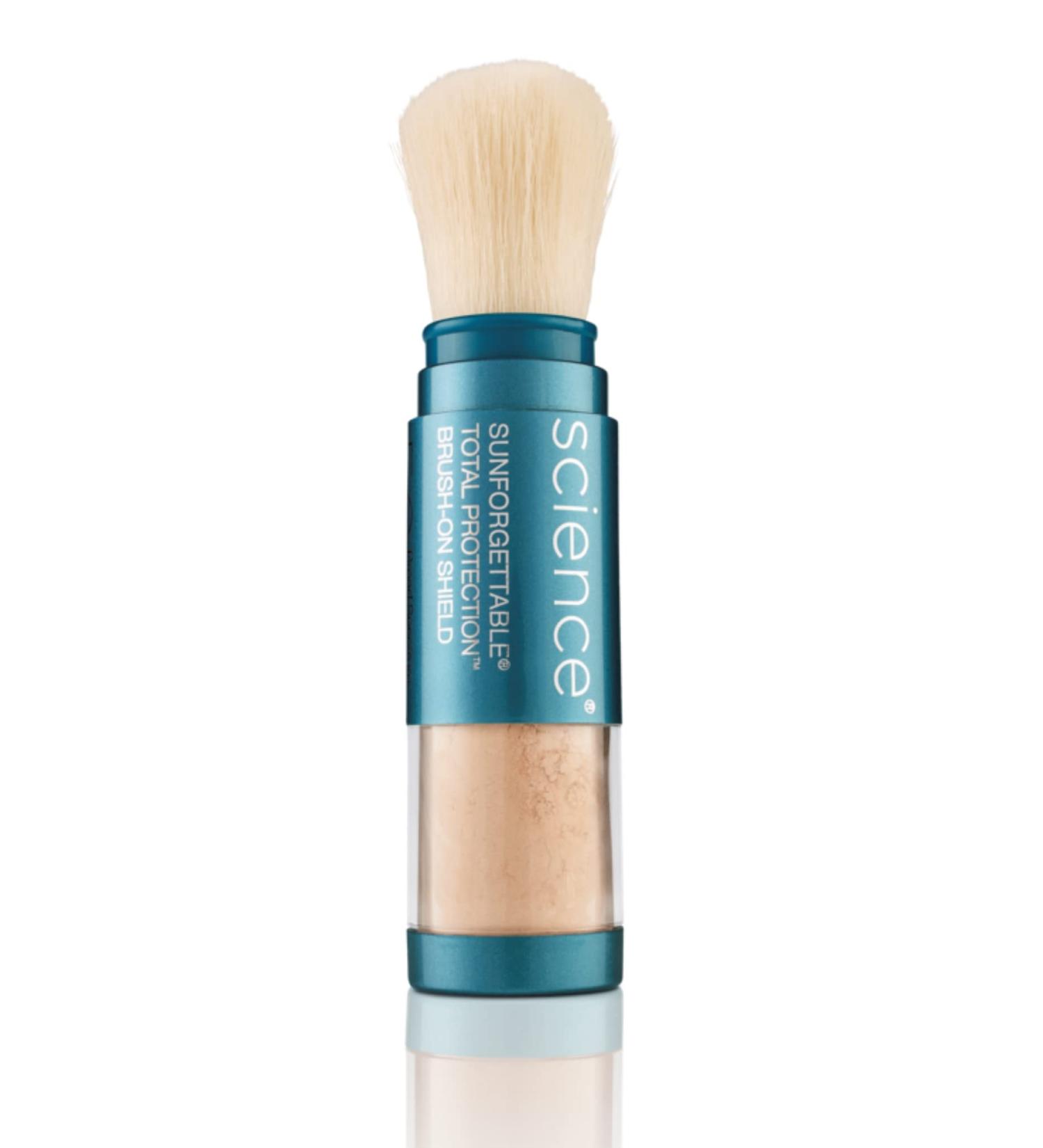 Colorescience Brush-On Sunscreen Mineral Powder in Medium - SPF 50 Protection - Buy Online on GoSupps.com