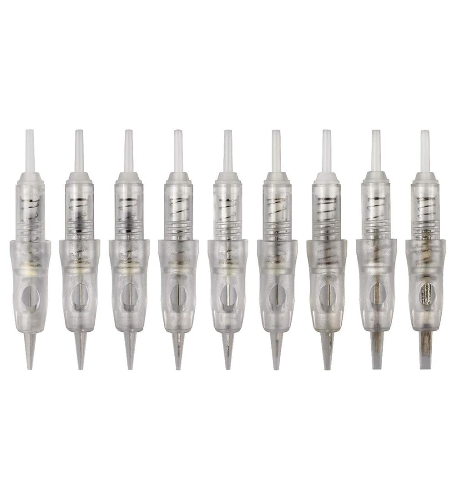 30pi ces Cartouches jetables d'aiguilles de tatouage st rilis es pour maquillage permanent destin es la micropigmentation. Machine tatouer pour sourcils poudr s et ombrage permanent (7F) - Buy Online on GoSupps.com