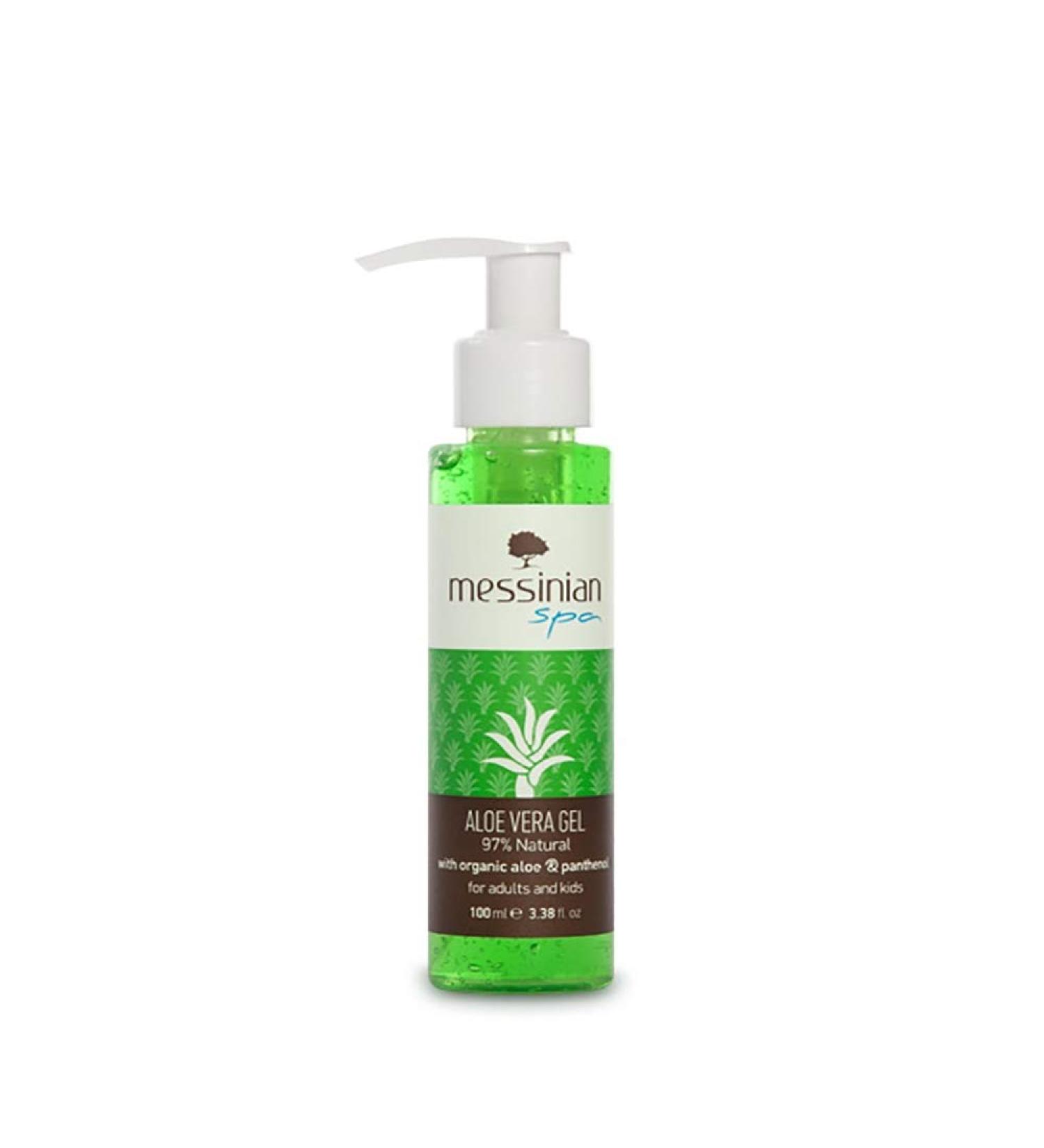 Aloe Vera Organic Panthenol Gel - 100ml Soothing & Moisturizing Gel for All Skin Types - Buy Online Internationally - Buy Online on GoSupps.com