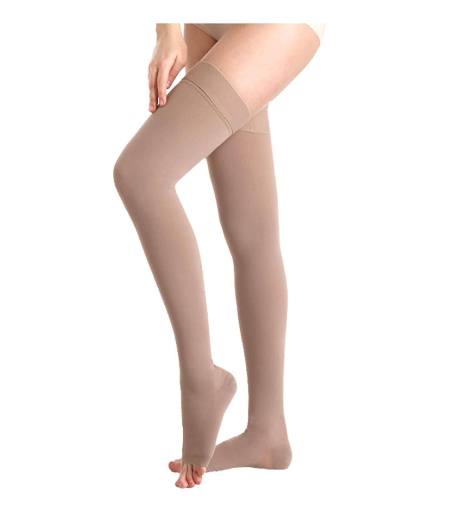 Compression Stockings 40-50 mmHg | Knee-Height for Women & Men | Promote Blood Circulation | Ideal for Travel & Sports - Buy Online on GoSupps.com