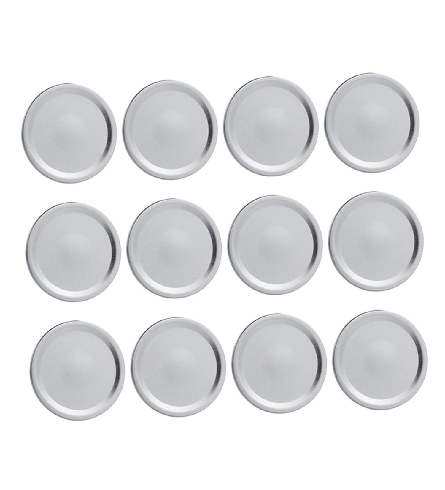 OUNONA 54pcs Mason Jar Lids Solid Sealing Cap Tinplate - Buy Online on GoSupps.com