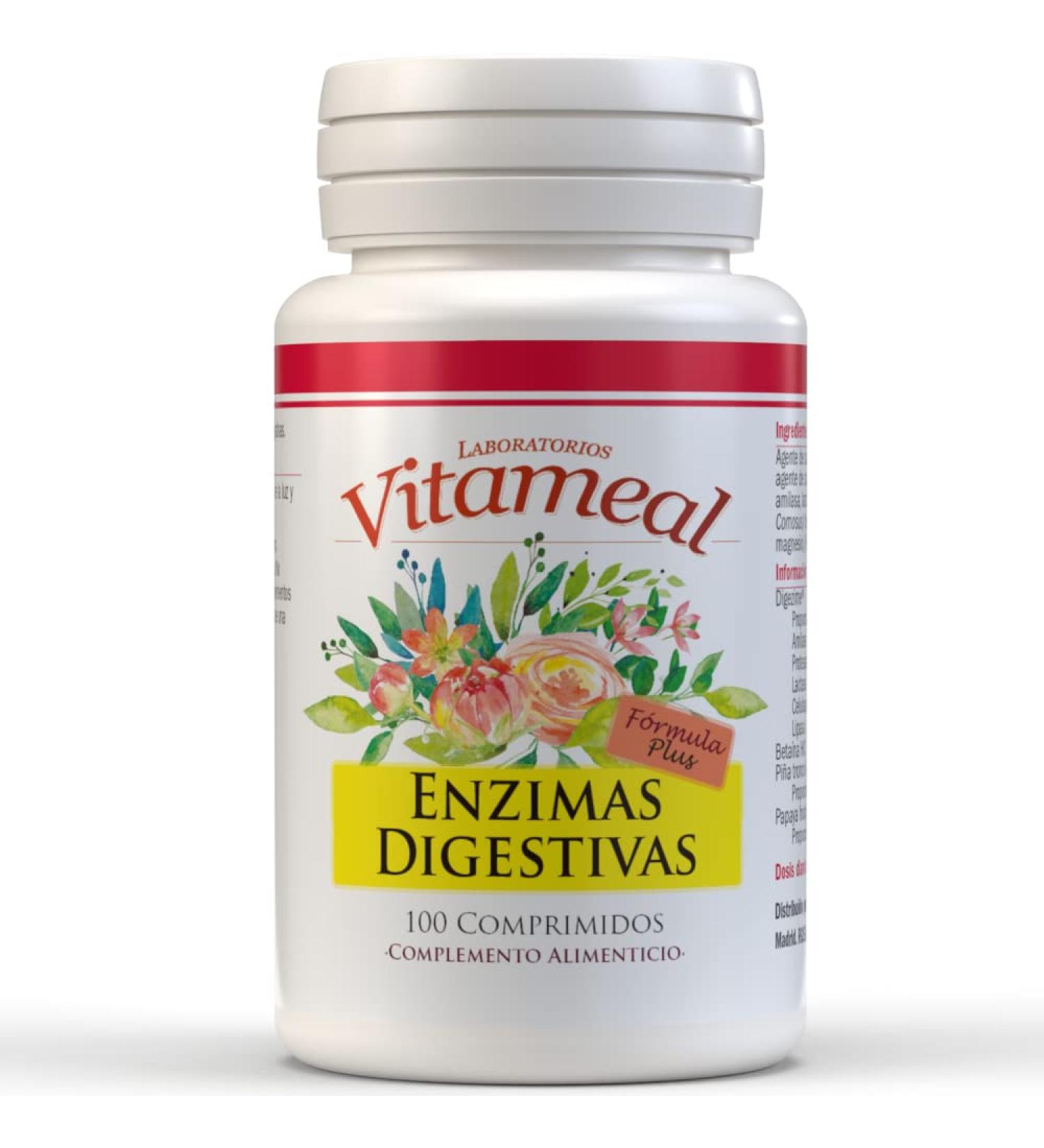  Vitameal Digestive Enzymes Plus 100Comp. 300 g - Buy Online on GoSupps.com