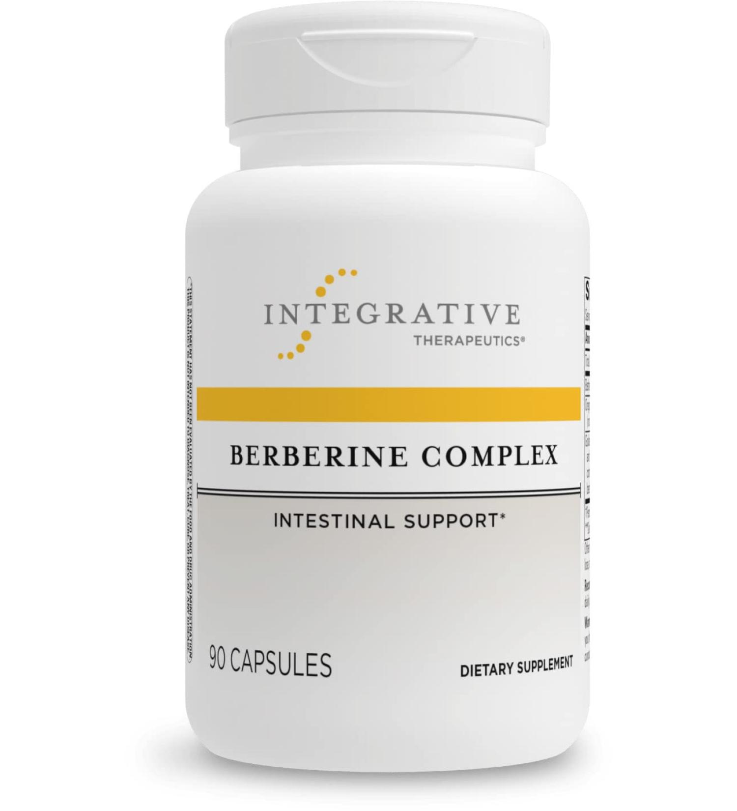 Integrative Therapeutics Berberine Complex - Gastrointestinal Support Supplement with Barberry & Goldenseal - 90 Vegan Capsules - Buy Online on GoSupps.com