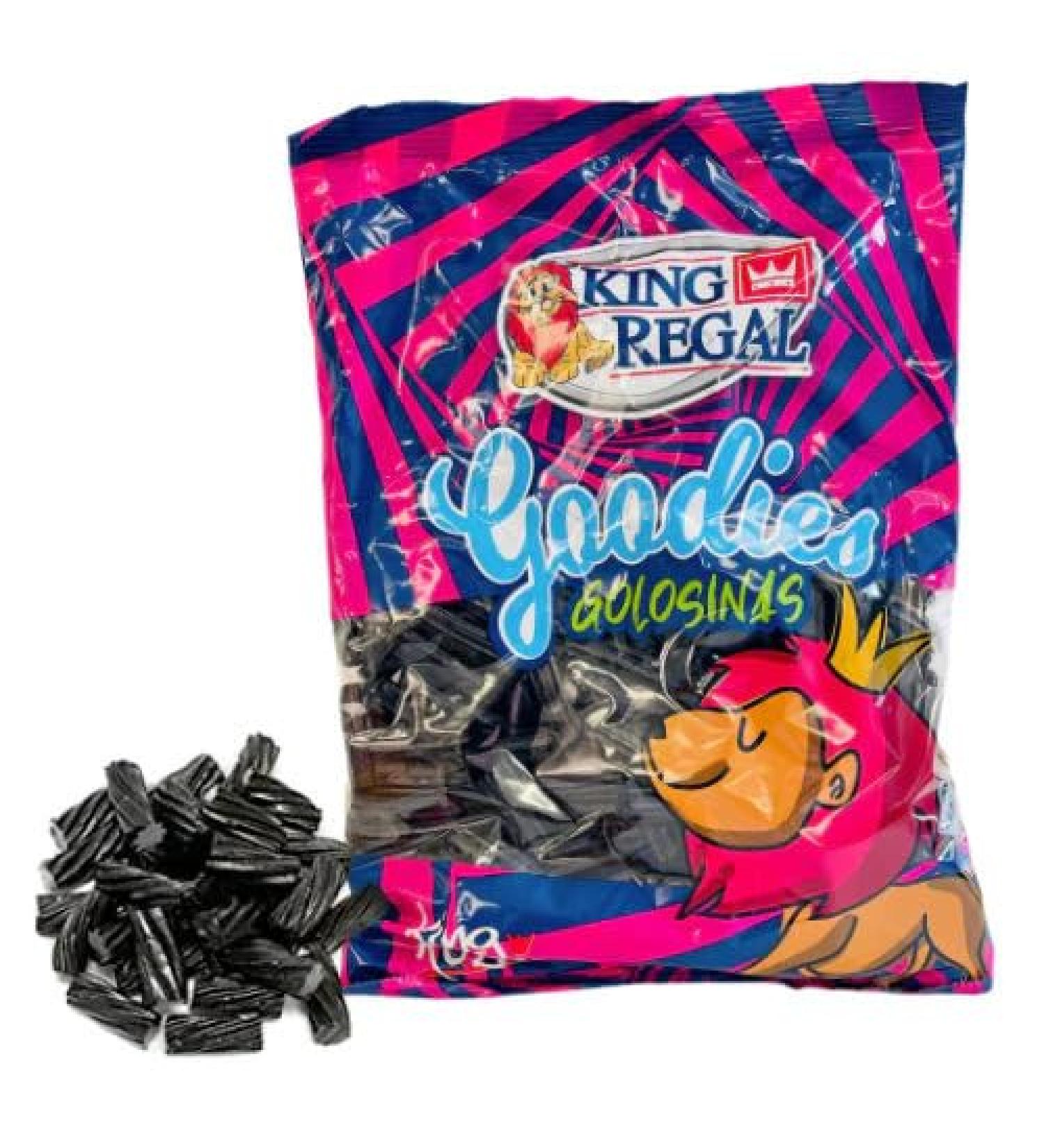 King Regal Liquorice Cuttings Bites - 1kg