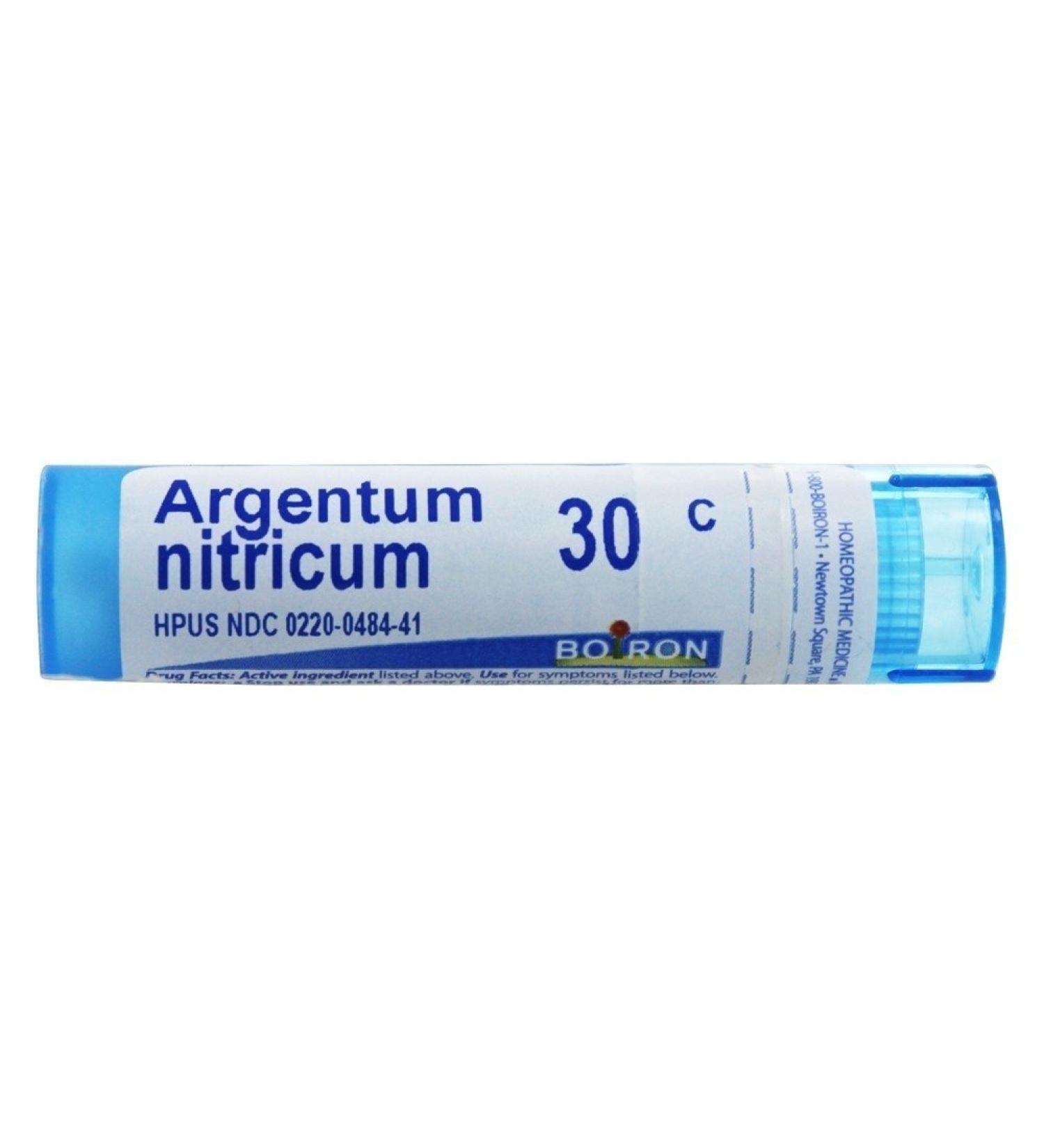 BOIRON Argentum Nitricum 30 C - 80 CT | Homeopathic Remedy for Anxiety & Stress Relief | Fast International Shipping - Buy Online on GoSupps.com